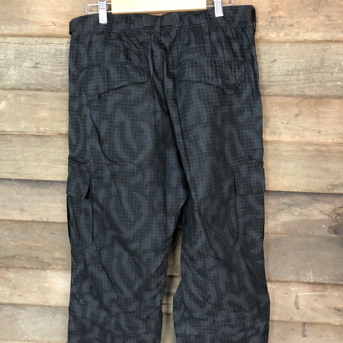 Japanese Brand Japan utility hiking track Black Cargo Pants #2662 Size US 32 / EU 48 - 12 Thumbnail