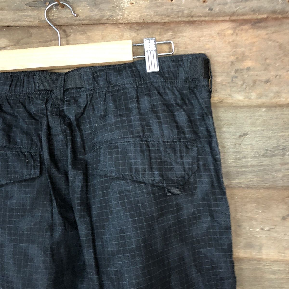 Japanese Brand Japan utility hiking track Black Cargo Pants #2662 Size US 32 / EU 48 - 15 Thumbnail