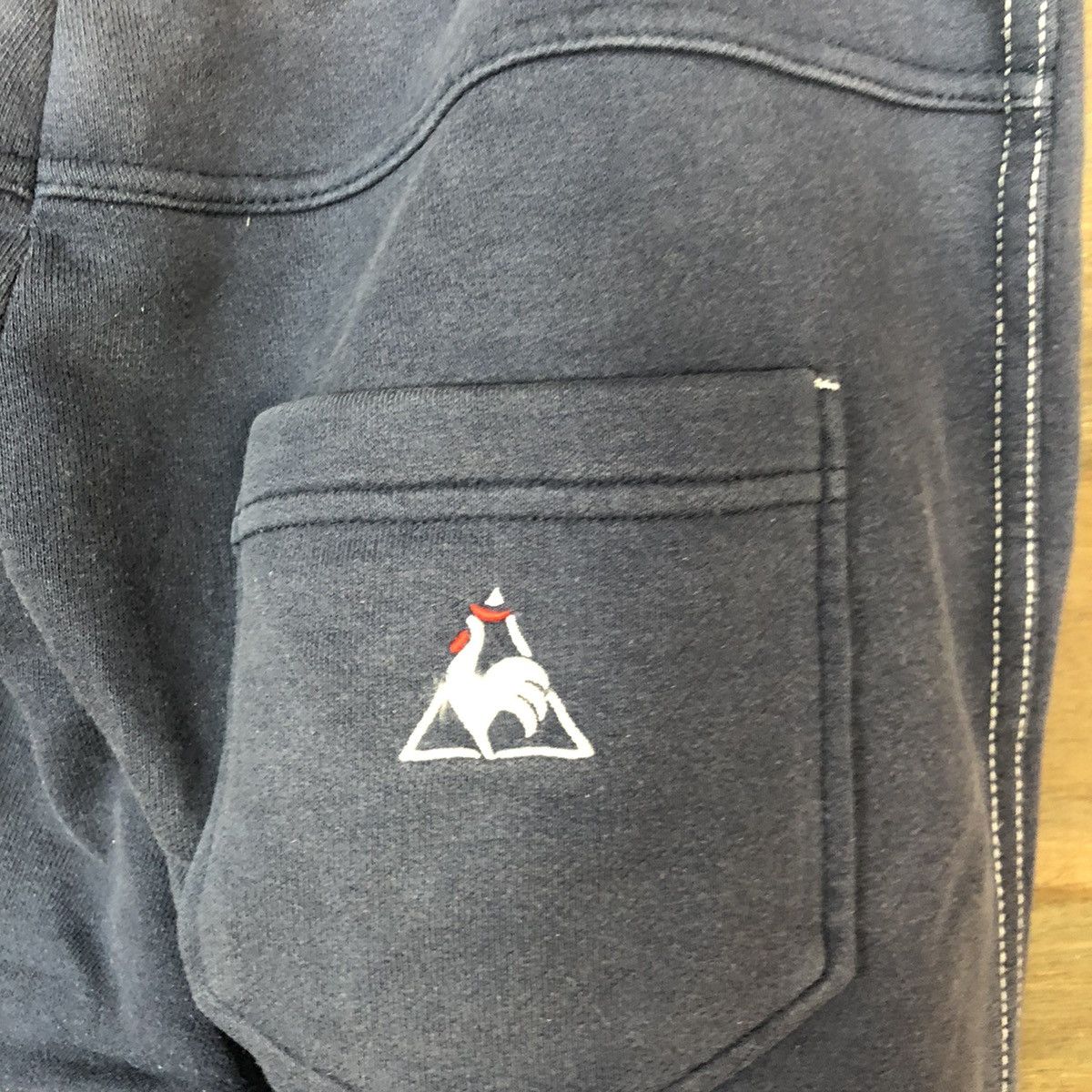 Faded Glory × Japanese Brand × Le Coq Sportif Le Coq Sportif Blue Joggers Pants #2650 Size 28" / US 6 / IT 42 - 13 Thumbnail