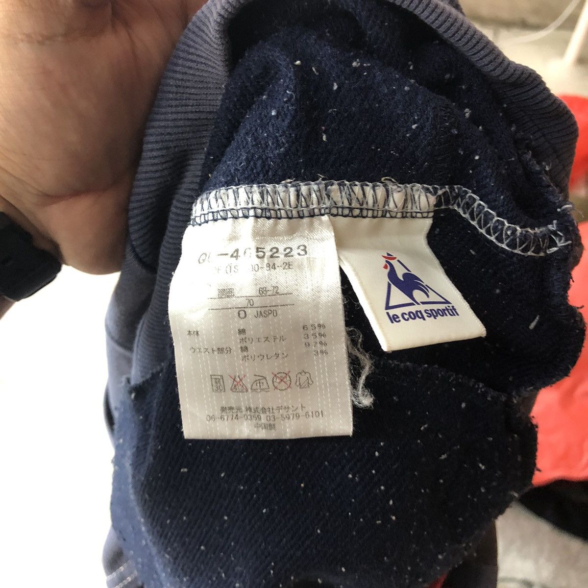 Faded Glory × Japanese Brand × Le Coq Sportif Le Coq Sportif Blue Joggers Pants #2650 Size 28" / US 6 / IT 42 - 15 Thumbnail