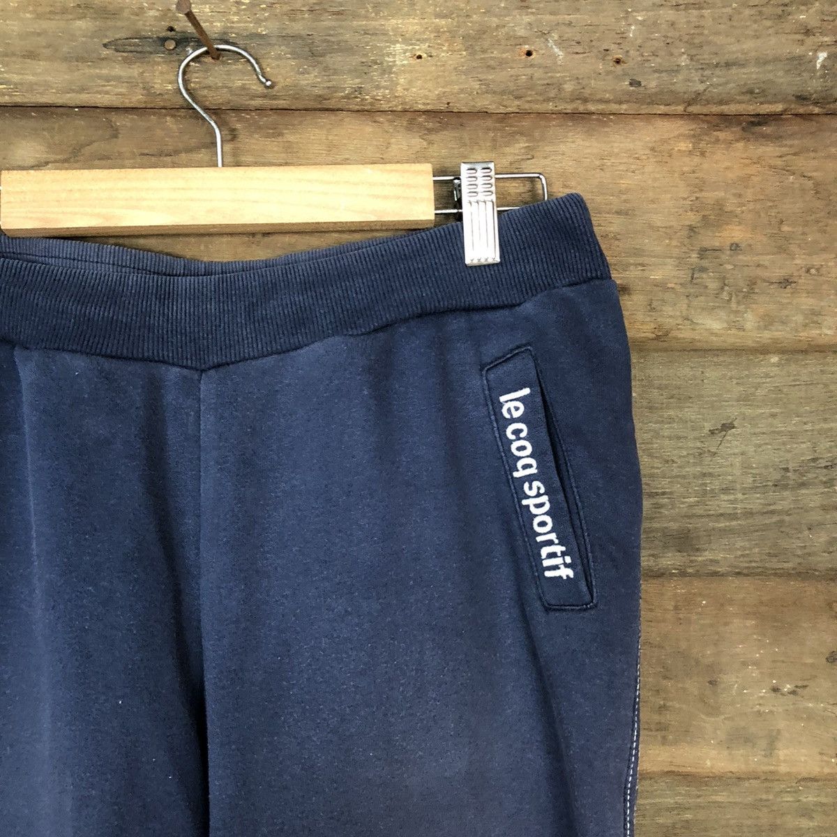 Faded Glory × Japanese Brand × Le Coq Sportif Le Coq Sportif Blue Joggers Pants #2650 Size 28" / US 6 / IT 42 - 5 Thumbnail