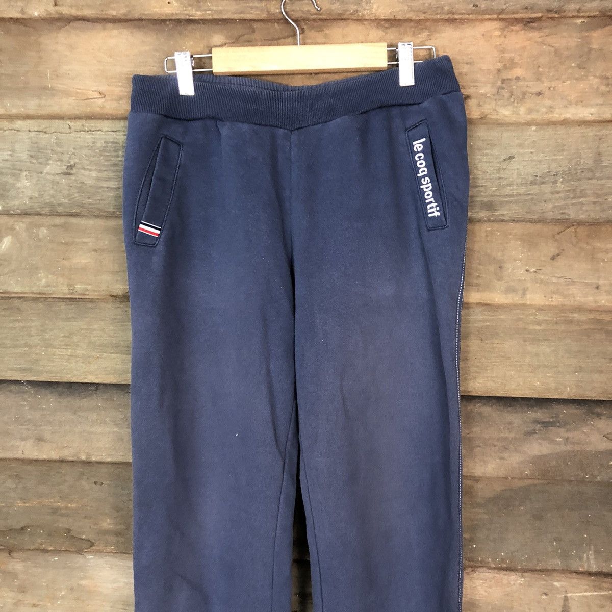 Faded Glory × Japanese Brand × Le Coq Sportif Le Coq Sportif Blue Joggers Pants #2650 Size 28" / US 6 / IT 42 - 2 Thumbnail