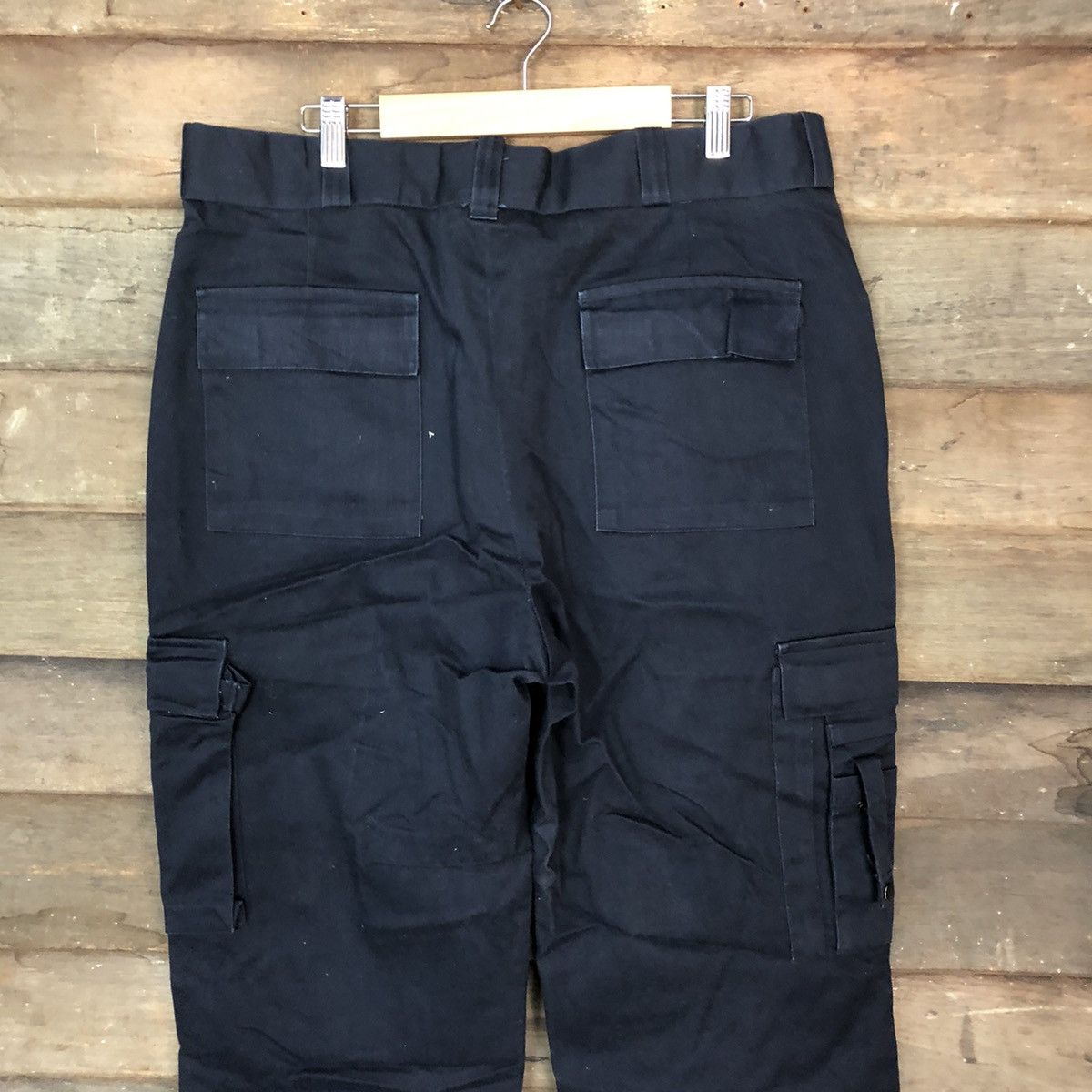Japanese Brand Tact Squad Dark blue utility japan Cargo Pants #2855 Size US 36 / EU 52 - 12 Thumbnail