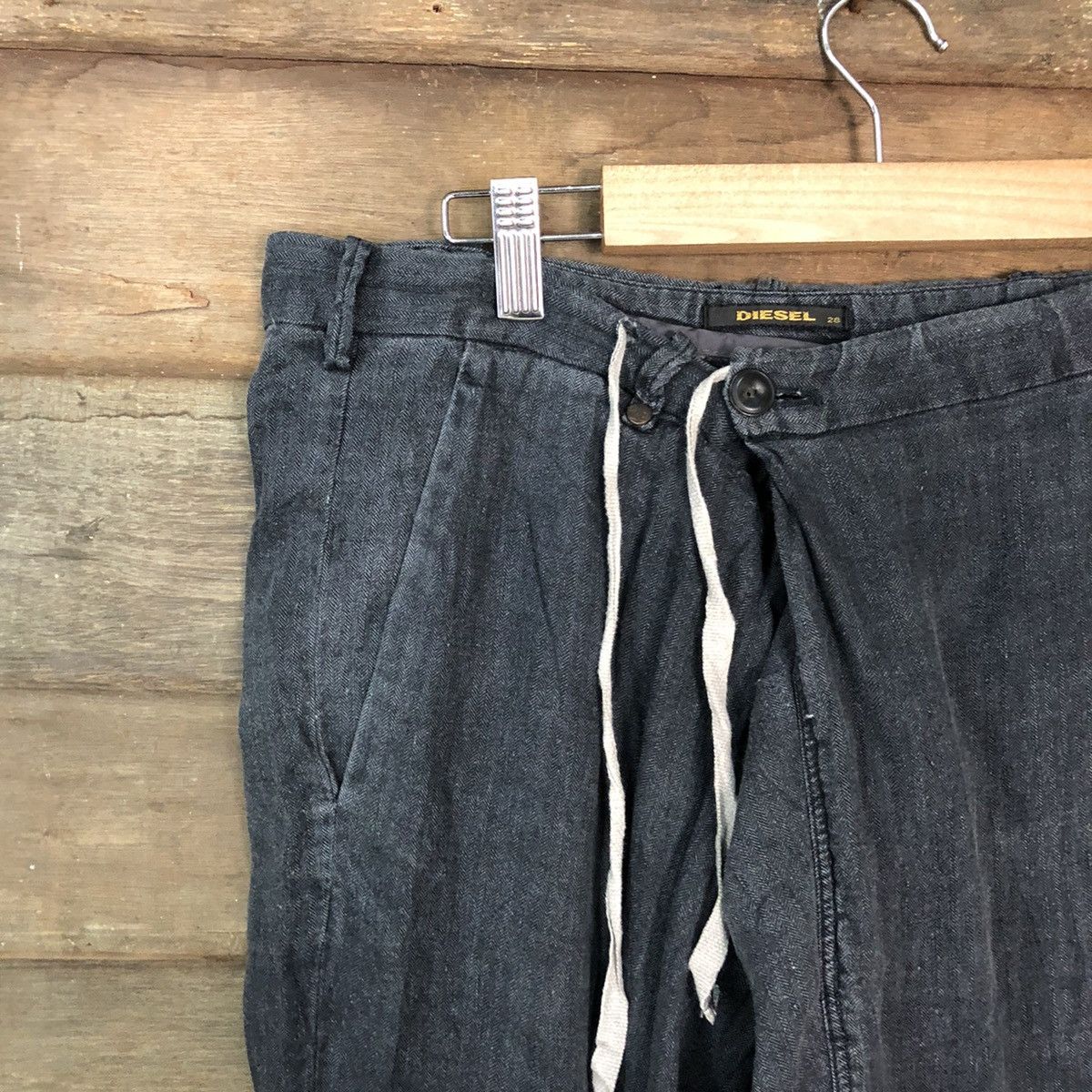 Diesel Diesel Dark Blue Cargo Pants #6917 Size US 28 / EU 44 - 4 Thumbnail