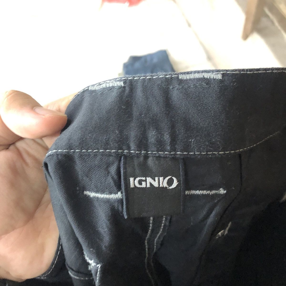Japanese Brand Ignio Black utility multipocket tactical Cargo Pants #6901 Size US 32 / EU 48 - 14 Thumbnail
