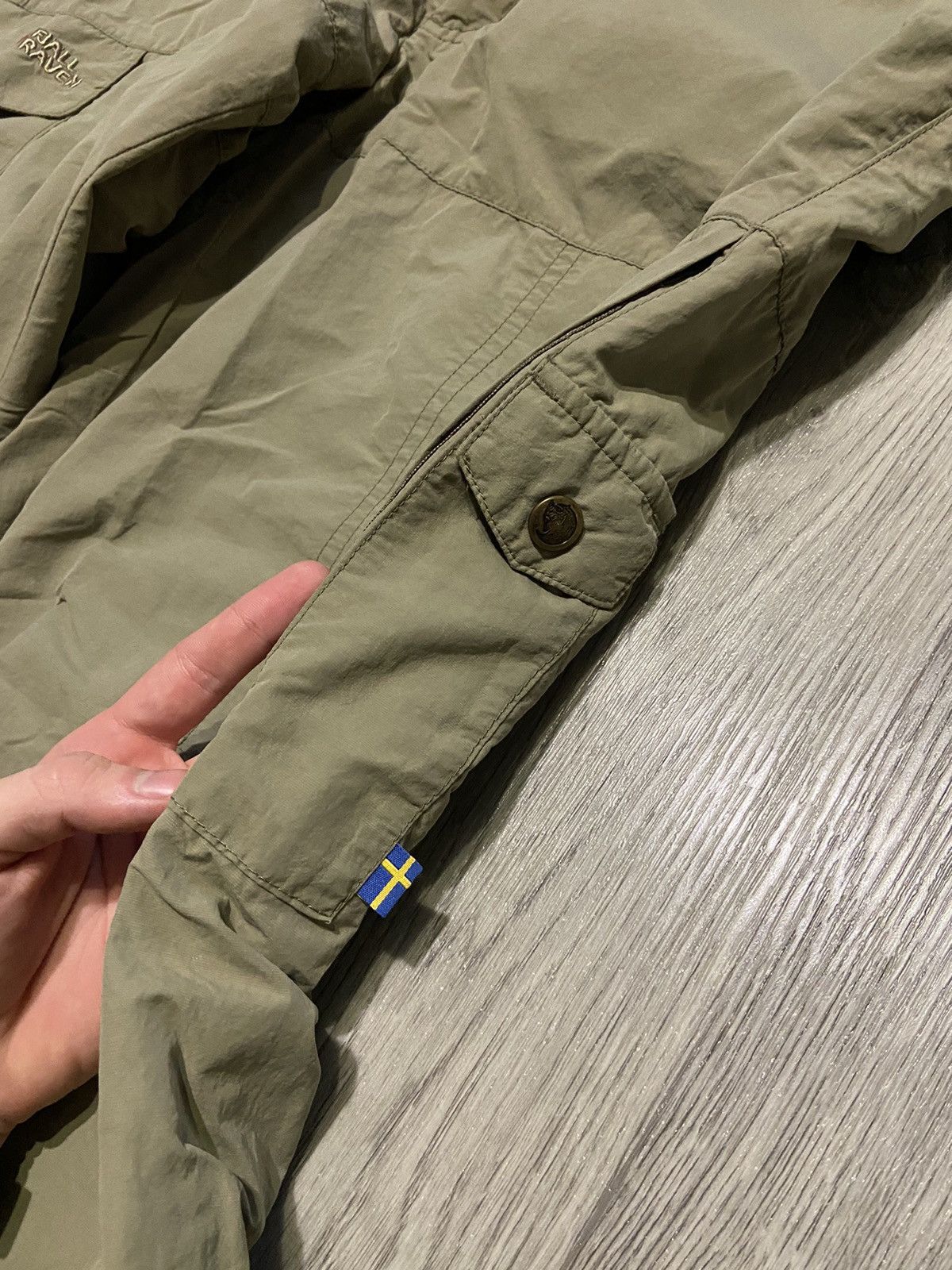Fjallraven × Vintage Fjallraven Cargo Pants Vintage 52 Size US 35 - 6 Thumbnail