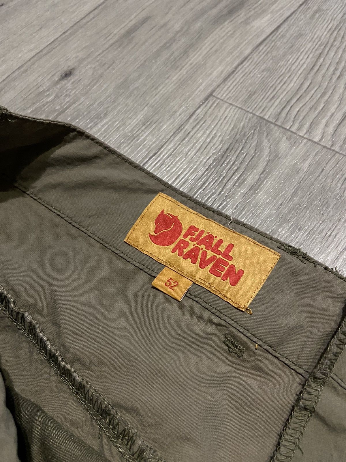 Fjallraven × Vintage Fjallraven Cargo Pants Vintage 52 Size US 35 - 5 Thumbnail