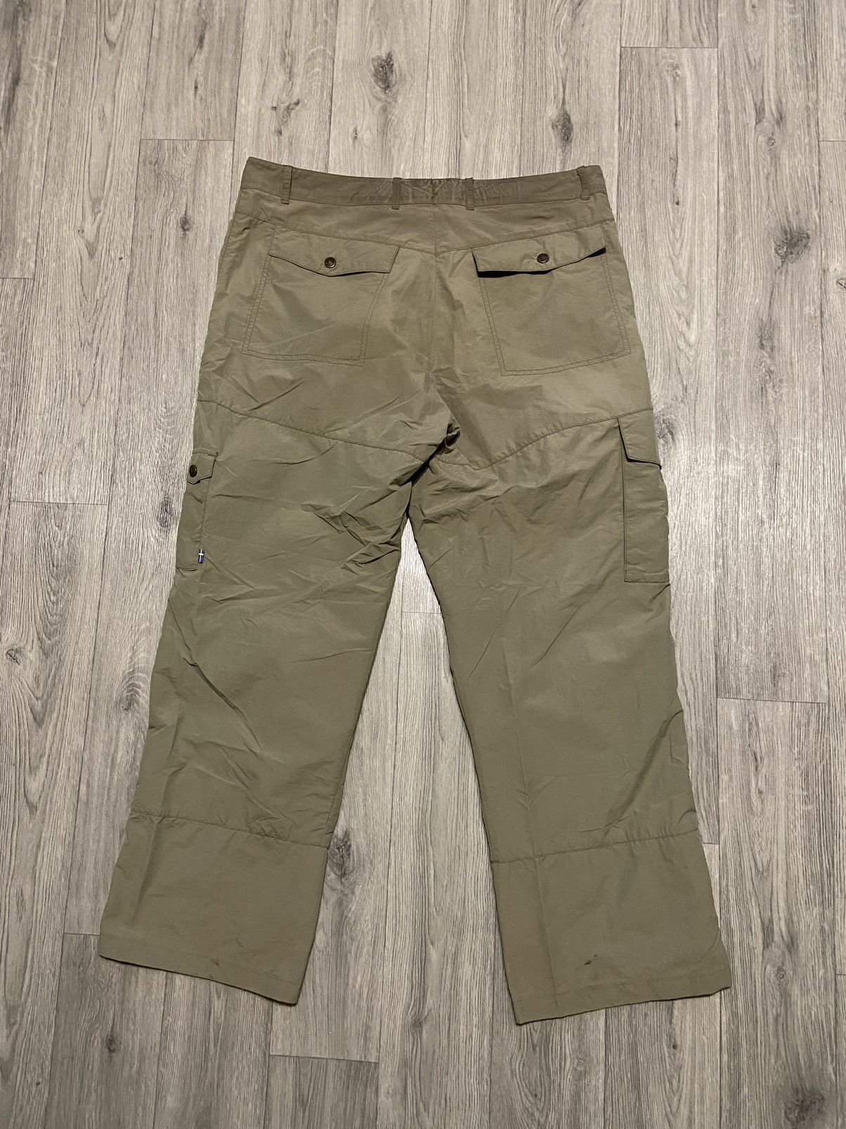 Fjallraven × Vintage Fjallraven Cargo Pants Vintage 52 Size US 35 - 3 Thumbnail