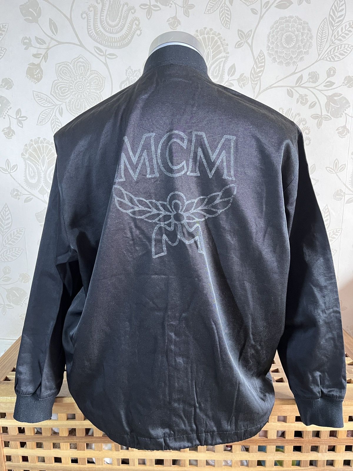 MCM × Vintage Legere MCM Light Sweater Jacket Vintage 90s Size US L / EU 52-54 / 3 - 2 Thumbnail