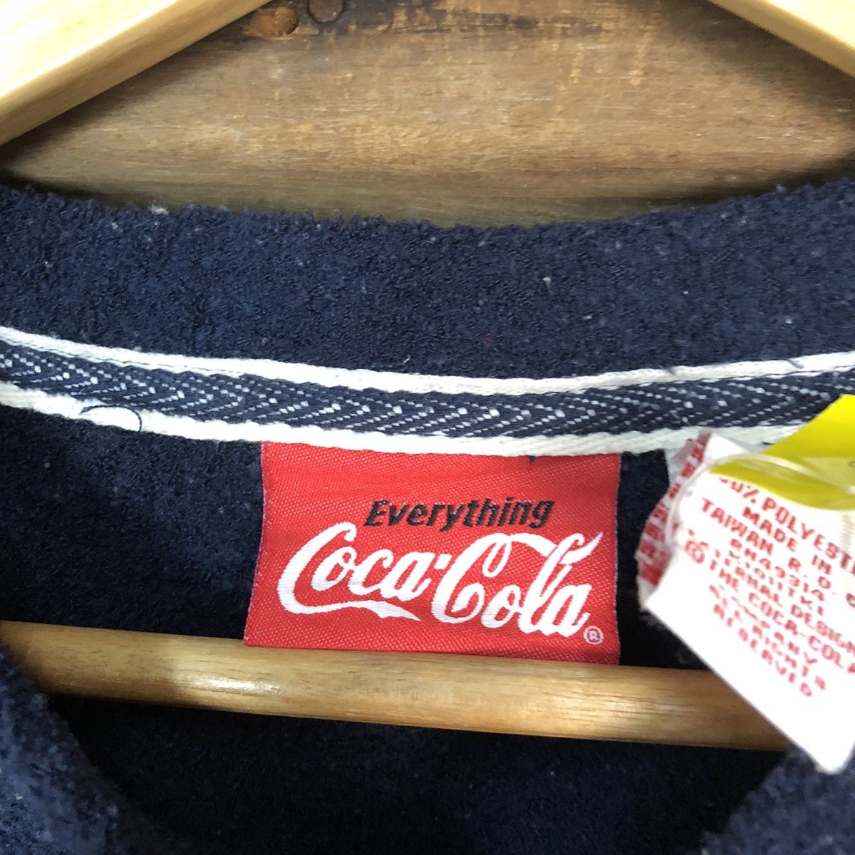 Coca Cola Coca Cola Dark blue Sweatshirt #3458 Size US M / EU 48-50 / 2 - 7 Thumbnail