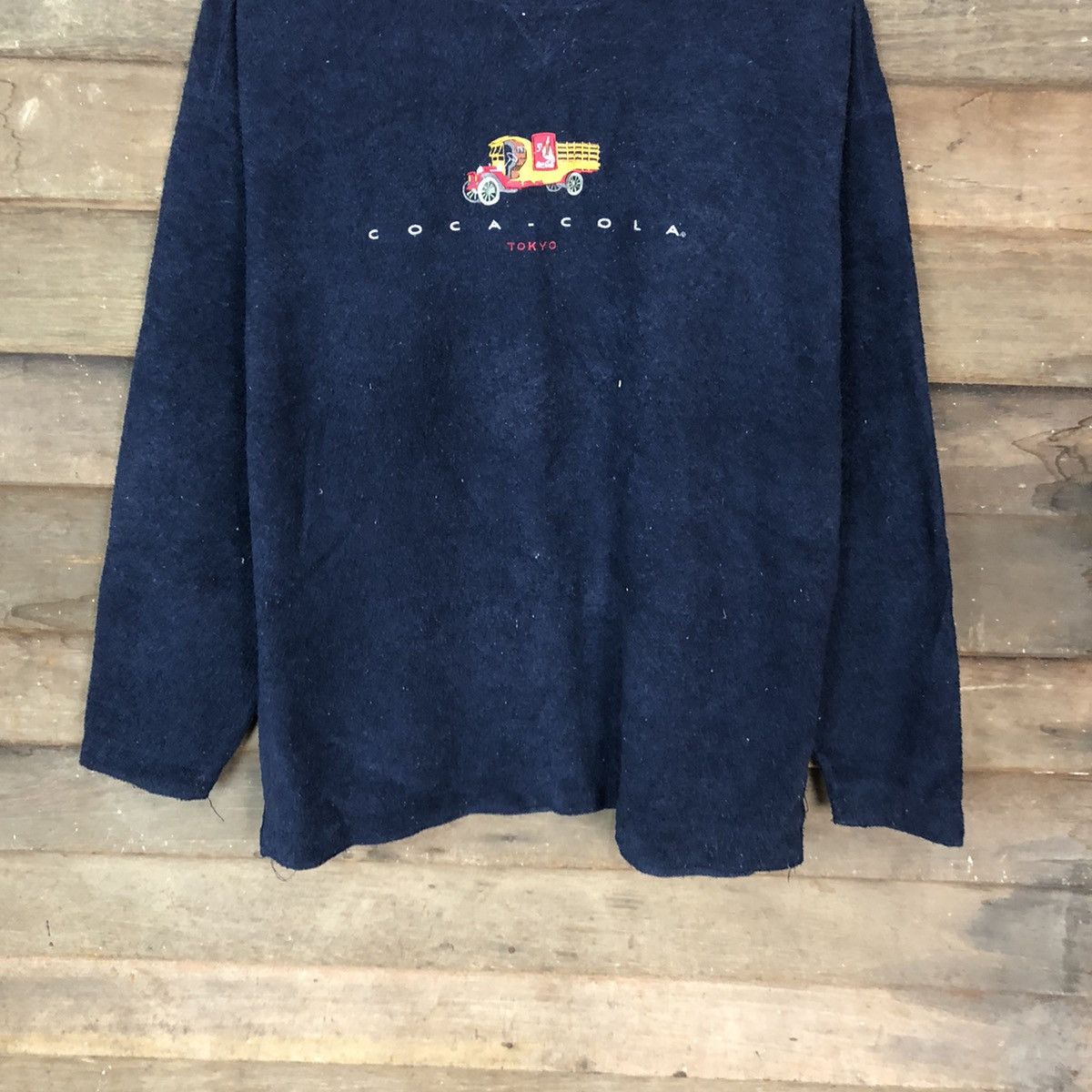 Coca Cola Coca Cola Dark blue Sweatshirt #3458 Size US M / EU 48-50 / 2 - 3 Thumbnail