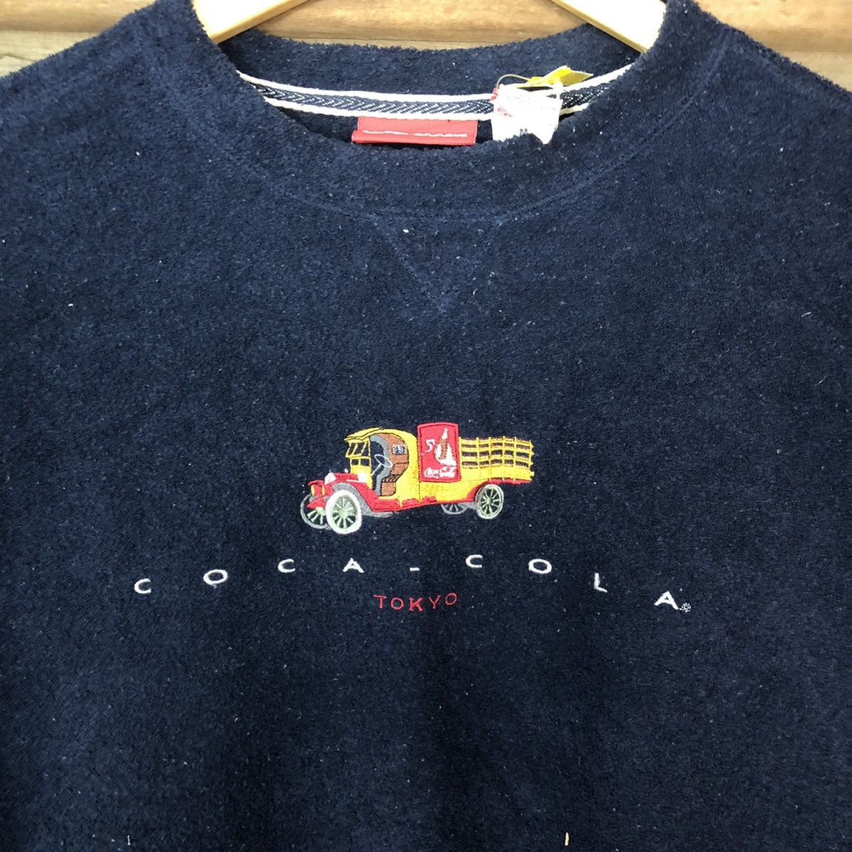 Coca Cola Coca Cola Dark blue Sweatshirt #3458 Size US M / EU 48-50 / 2 - 6 Thumbnail
