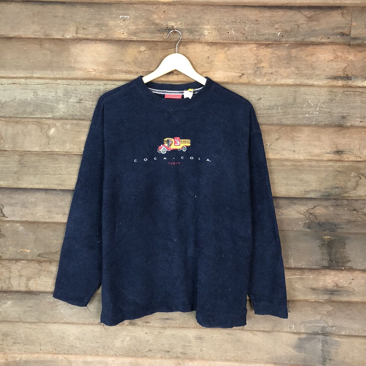 Coca Cola Coca Cola Dark blue Sweatshirt #3458 Size US M / EU 48-50 / 2 - 1 Thumbnail
