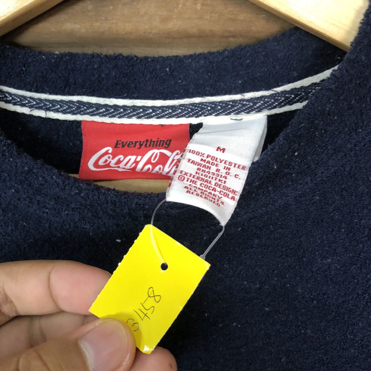 Coca Cola Coca Cola Dark blue Sweatshirt #3458 Size US M / EU 48-50 / 2 - 8 Thumbnail
