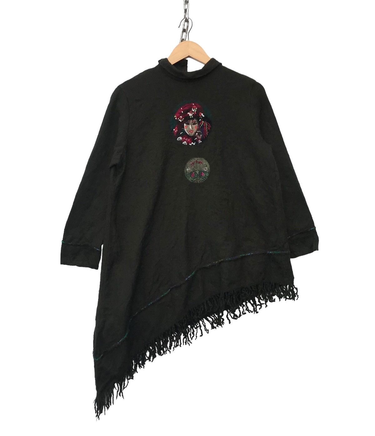Native Japan Made Maxi Long Dress Women Navajo Pattern Dress Size L / US 10 / IT 46 - 2 Thumbnail