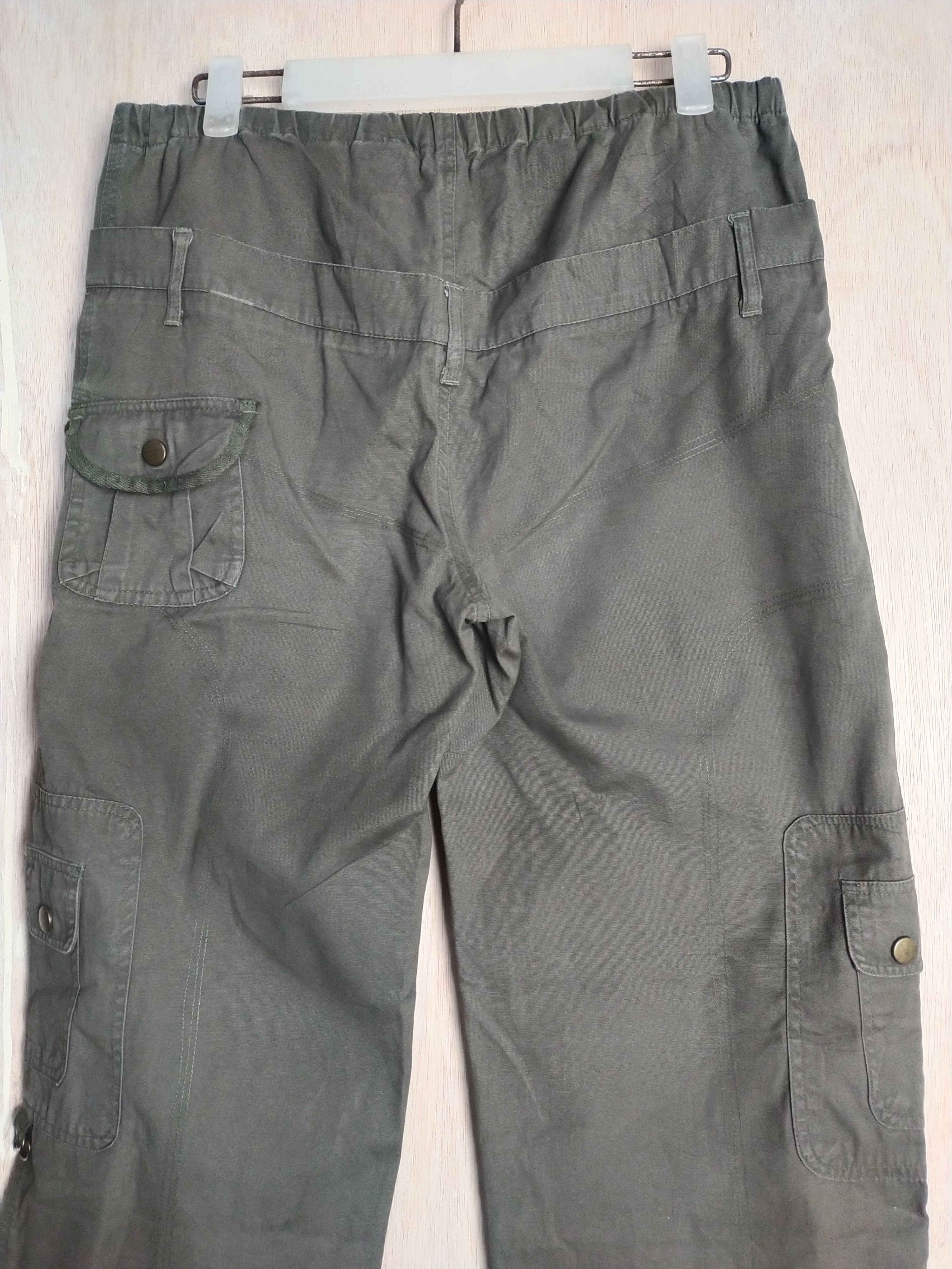 Japanese Brand Heat Coil double waist multipocket Cargo Pants #2868 Size 30" / US 8 / IT 44 - 11 Thumbnail
