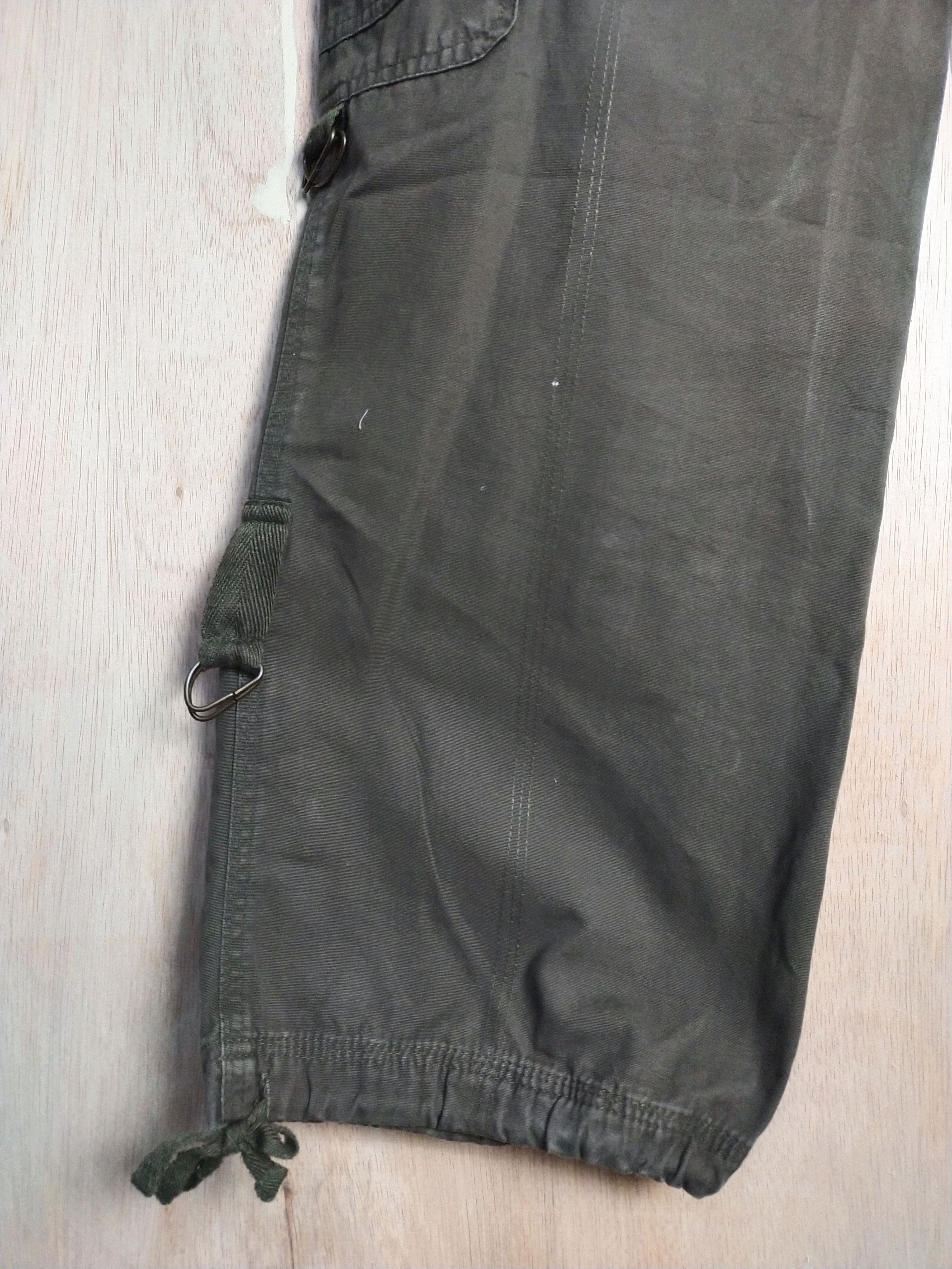 Japanese Brand Heat Coil double waist multipocket Cargo Pants #2868 Size 30" / US 8 / IT 44 - 17 Thumbnail