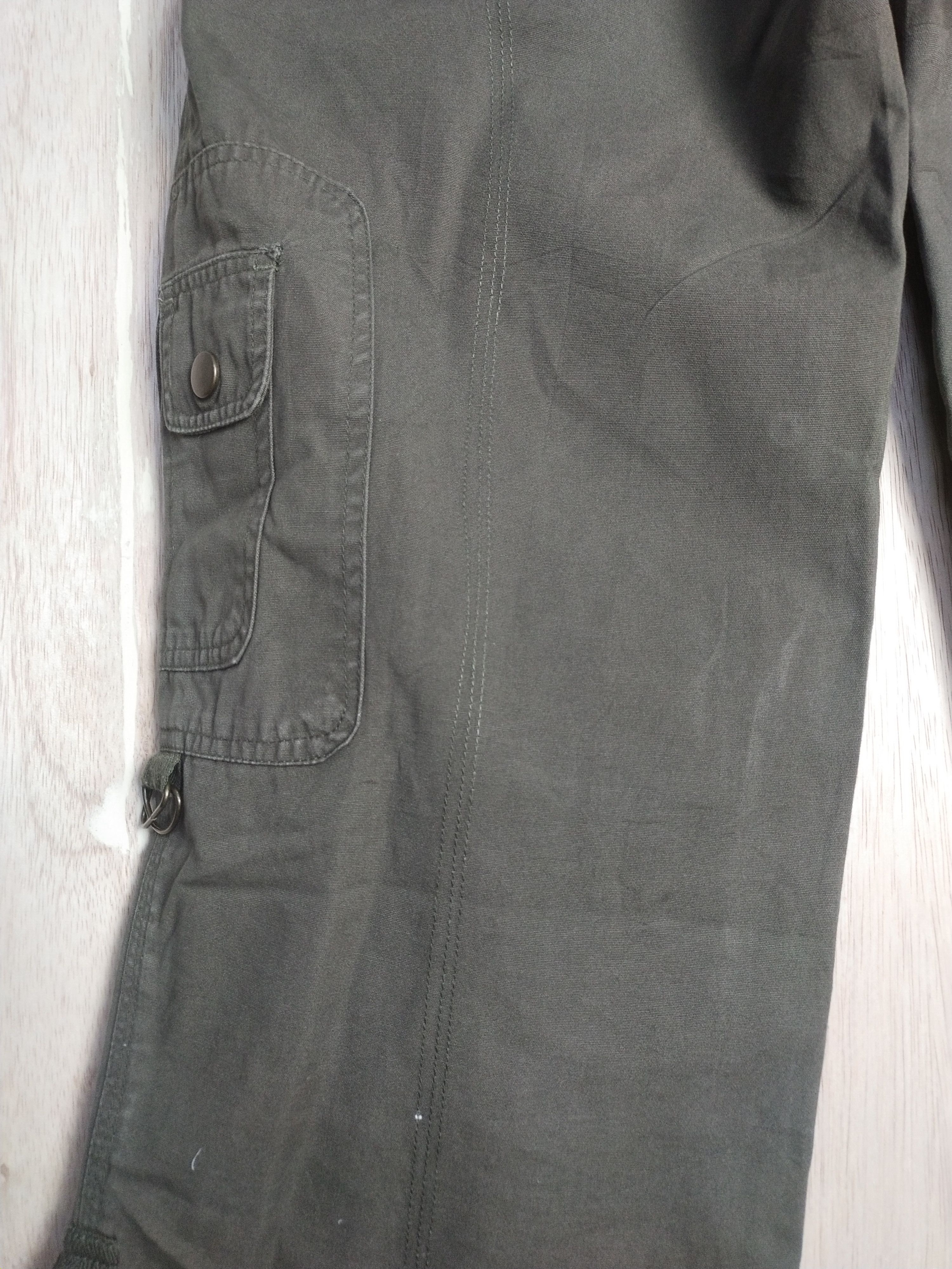 Japanese Brand Heat Coil double waist multipocket Cargo Pants #2868 Size 30" / US 8 / IT 44 - 15 Thumbnail