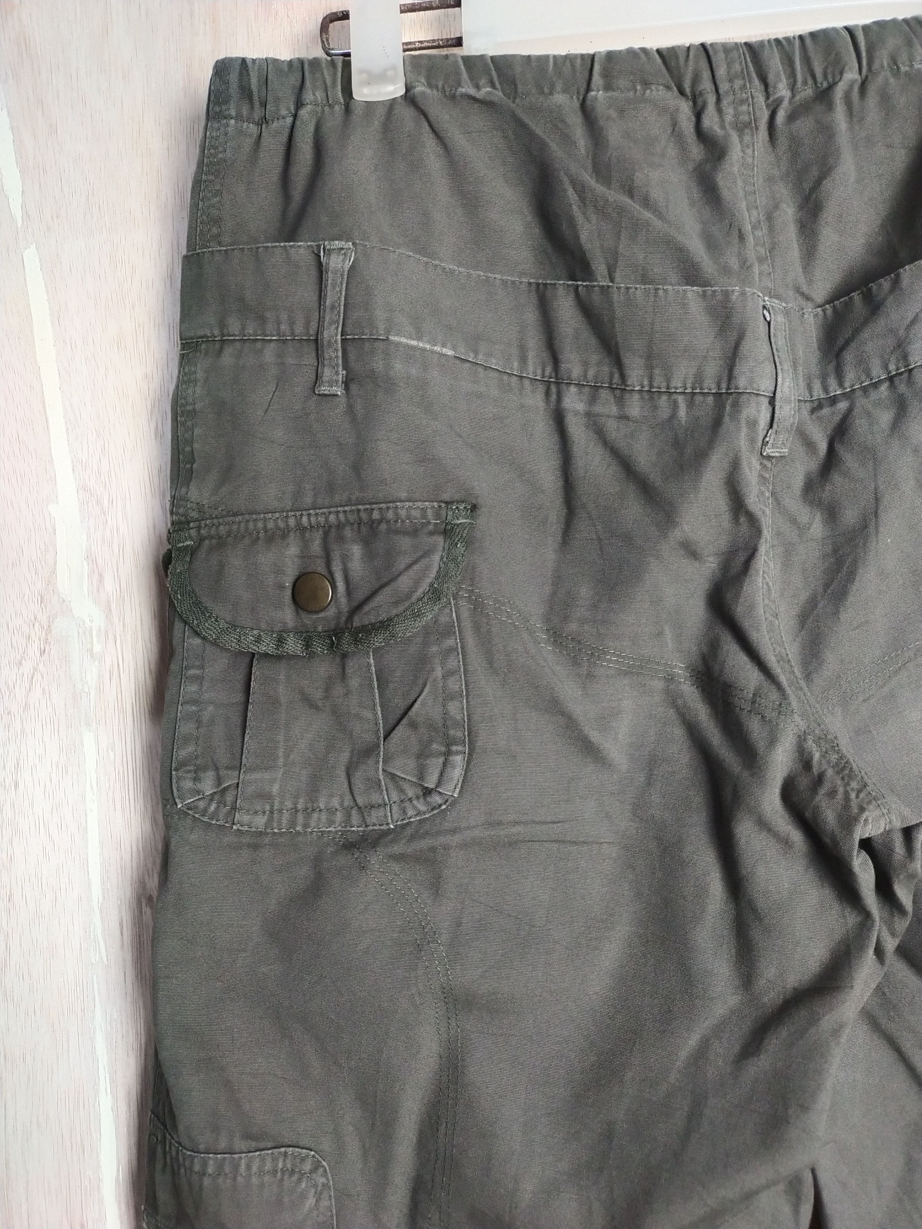 Japanese Brand Heat Coil double waist multipocket Cargo Pants #2868 Size 30" / US 8 / IT 44 - 13 Thumbnail