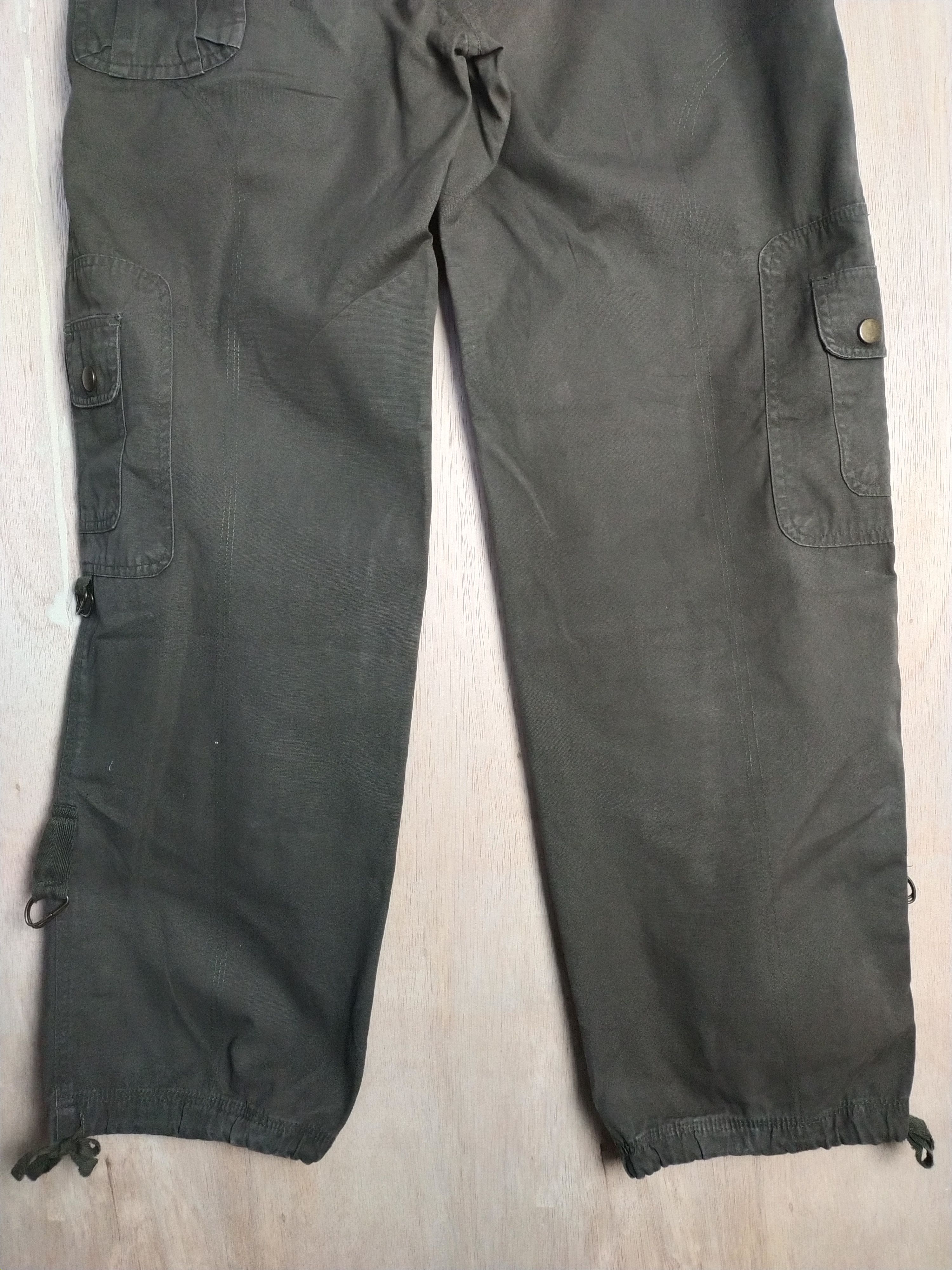 Japanese Brand Heat Coil double waist multipocket Cargo Pants #2868 Size 30" / US 8 / IT 44 - 12 Thumbnail
