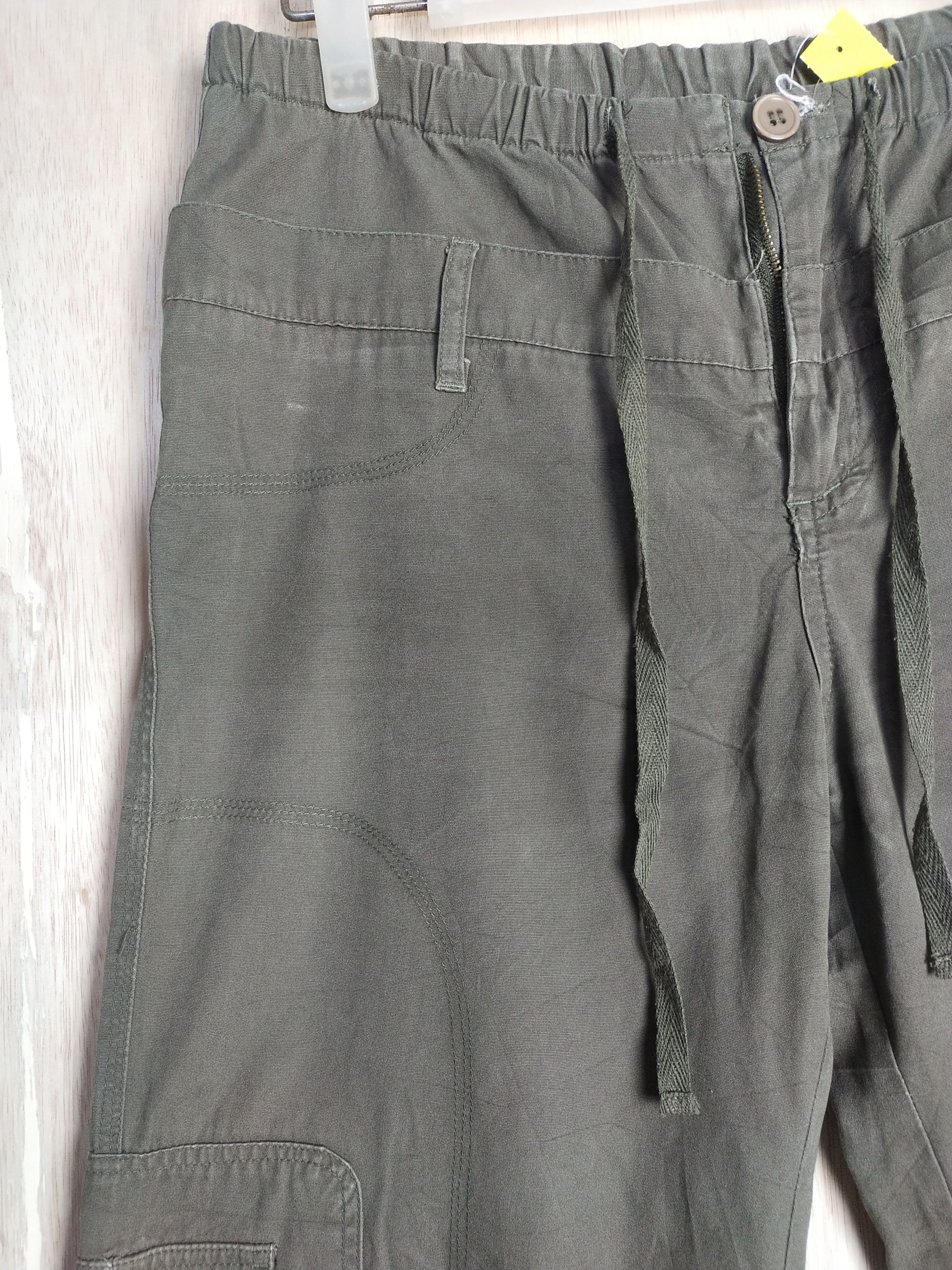 Japanese Brand Heat Coil double waist multipocket Cargo Pants #2868 Size 30" / US 8 / IT 44 - 4 Thumbnail