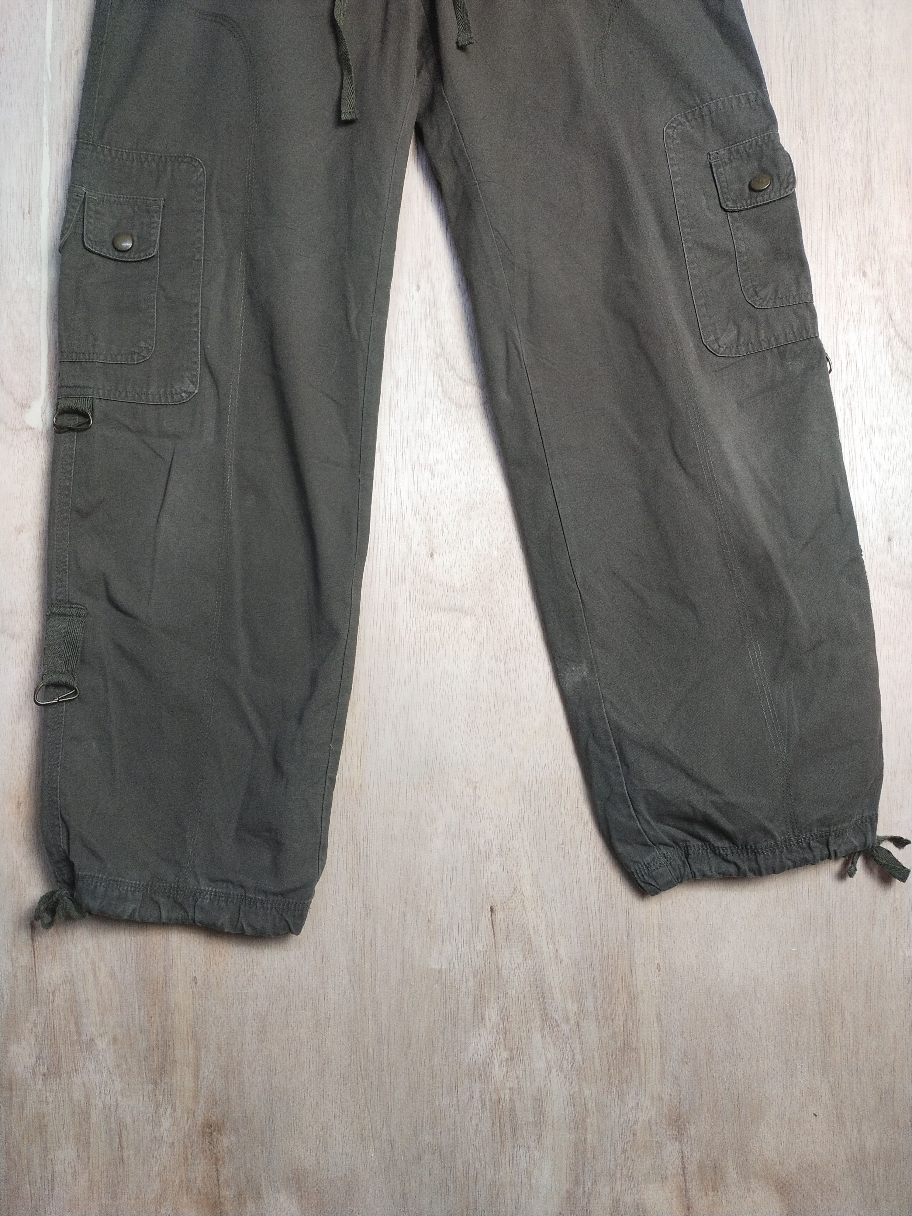 Japanese Brand Heat Coil double waist multipocket Cargo Pants #2868 Size 30" / US 8 / IT 44 - 3 Thumbnail