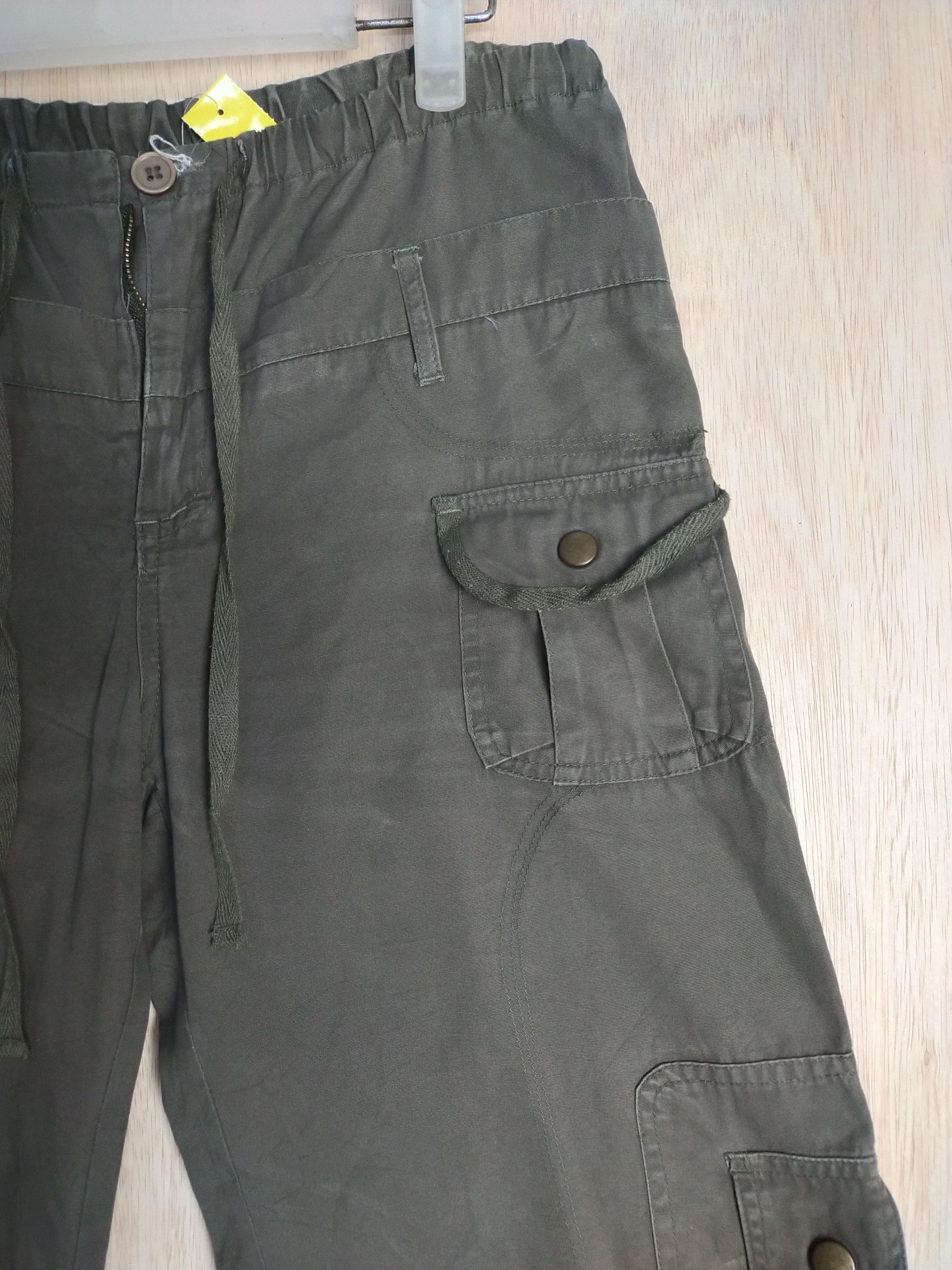 Japanese Brand Heat Coil double waist multipocket Cargo Pants #2868 Size 30" / US 8 / IT 44 - 5 Thumbnail