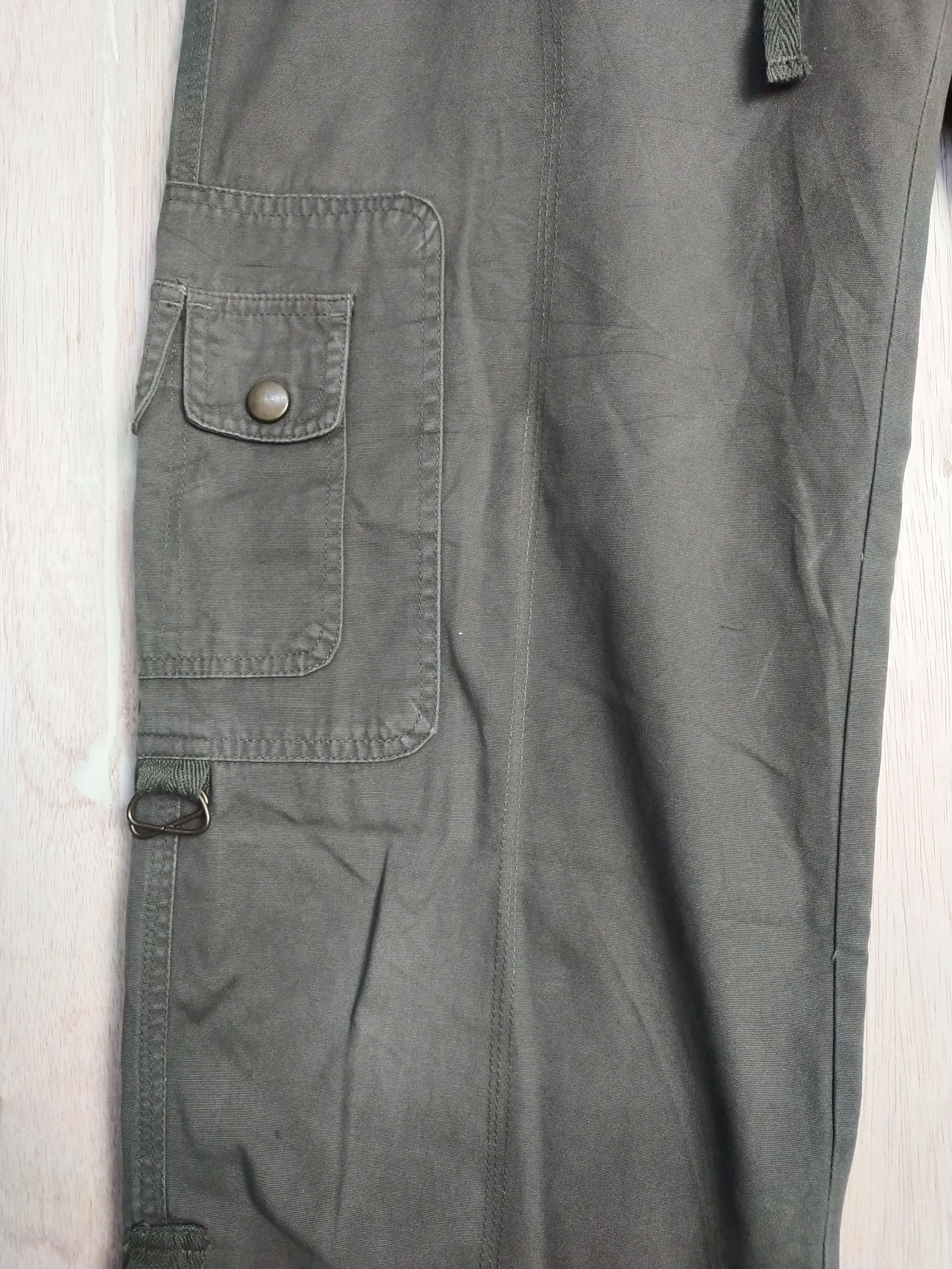 Japanese Brand Heat Coil double waist multipocket Cargo Pants #2868 Size 30" / US 8 / IT 44 - 6 Thumbnail