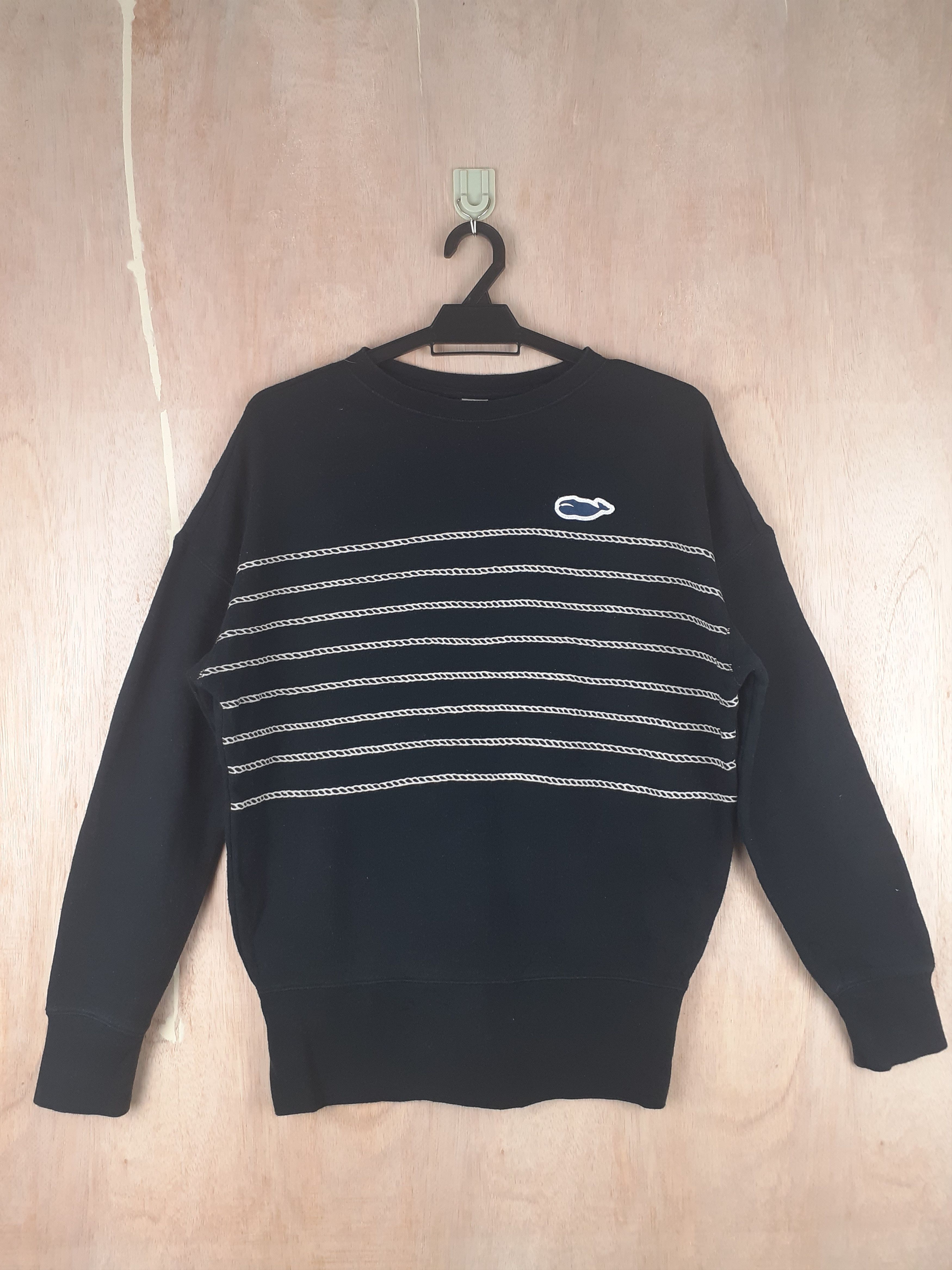 Uniqlo X Thomaspaul Maritime black stripe Sweatshirt #2791