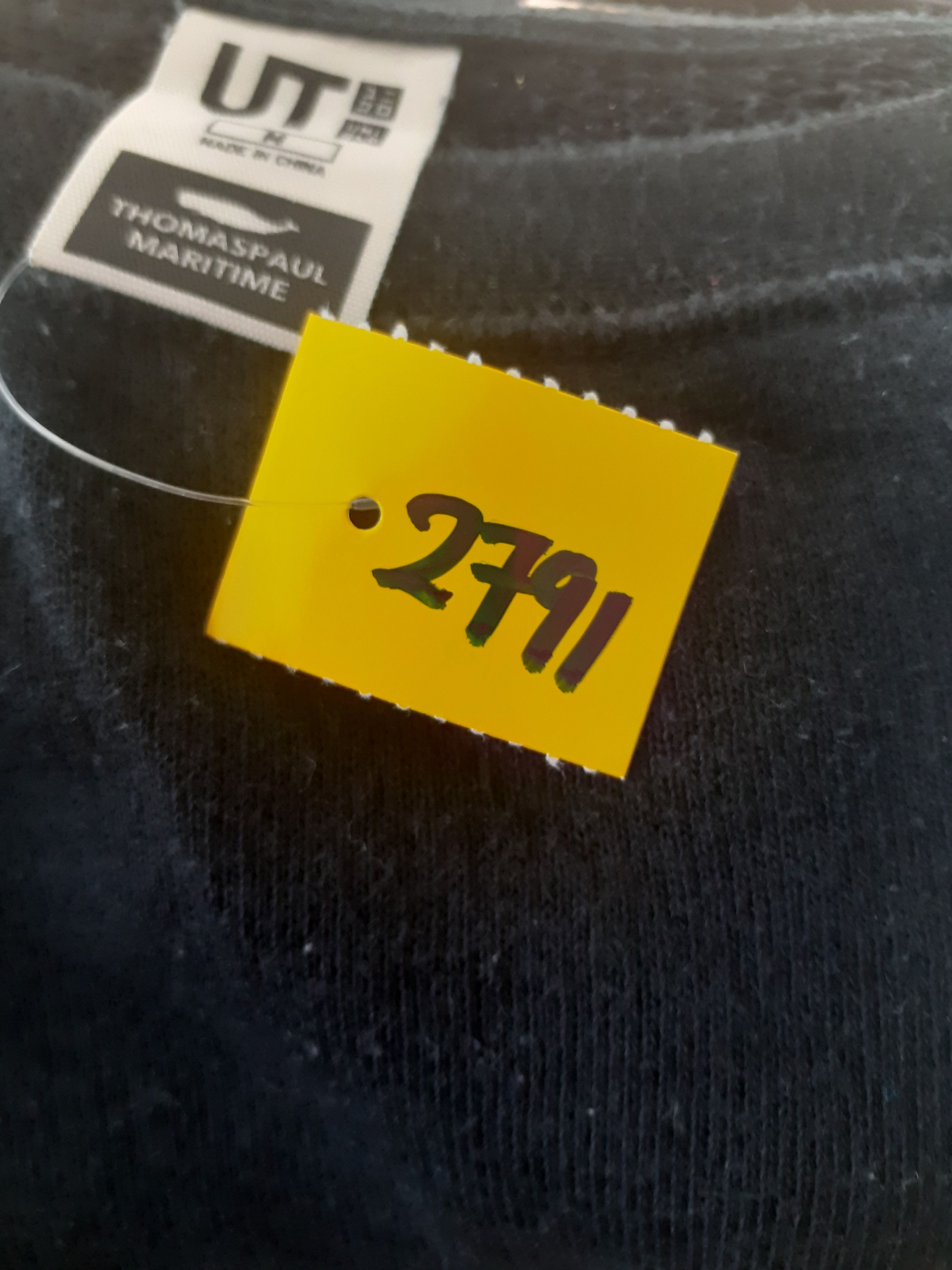Japanese Brand Uniqlo X Thomaspaul Maritime black stripe Sweatshirt #2791 Size US M / EU 48-50 / 2 - 10 Thumbnail