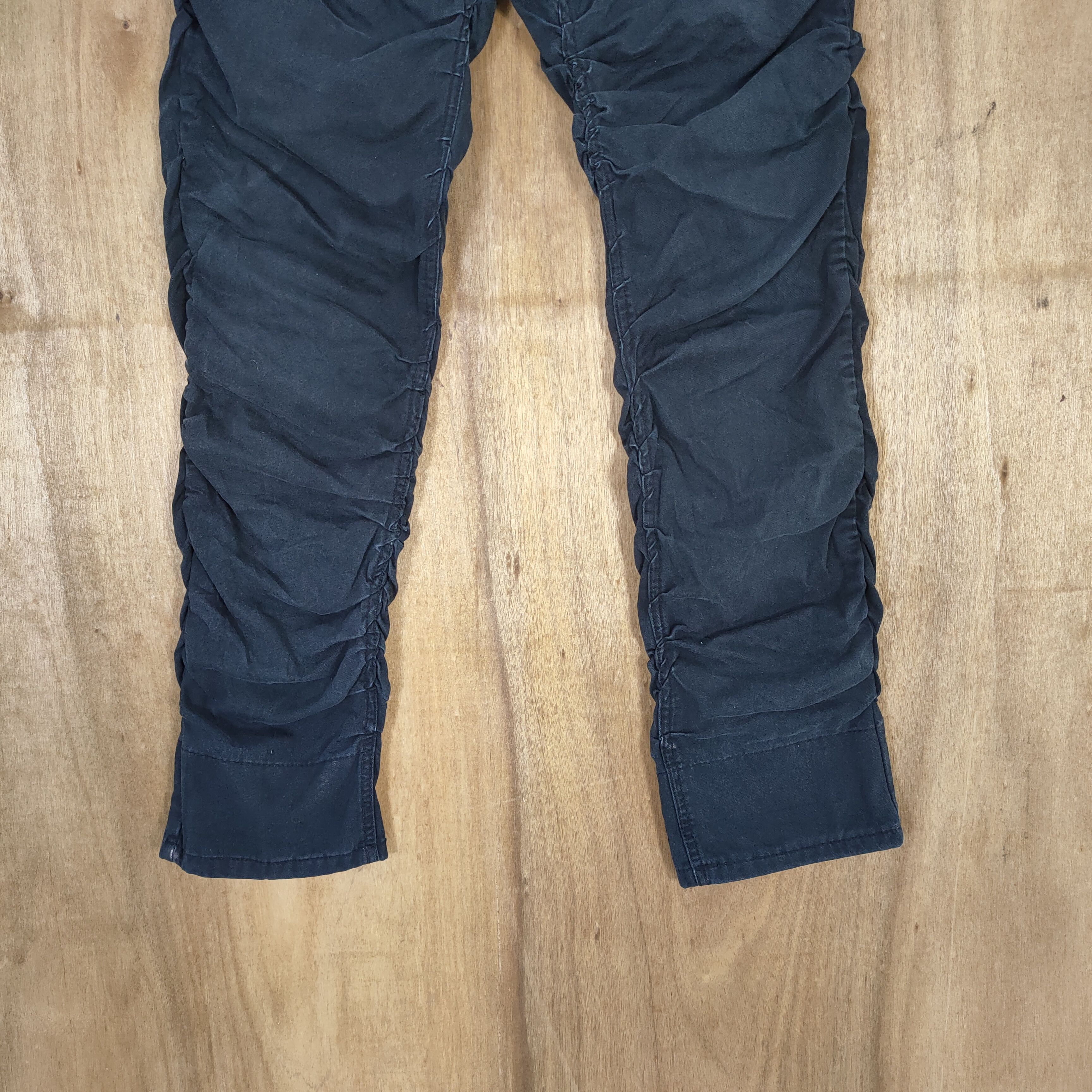Japanese Brand VINTAGE PUNK STYLE SPRING LEG FADED PANTS Size US 29 - 4 Thumbnail