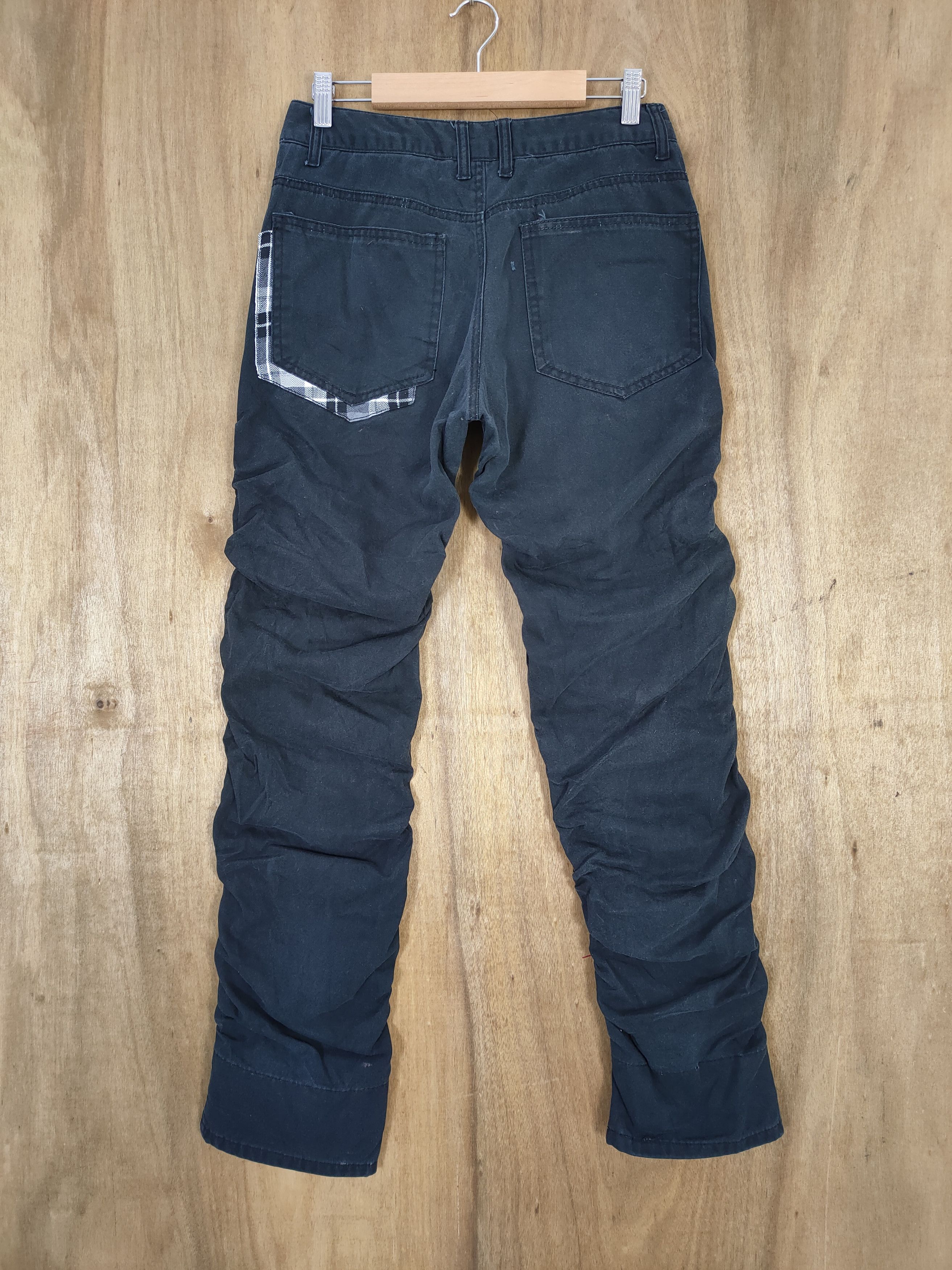Japanese Brand VINTAGE PUNK STYLE SPRING LEG FADED PANTS Size US 29 - 2 Thumbnail
