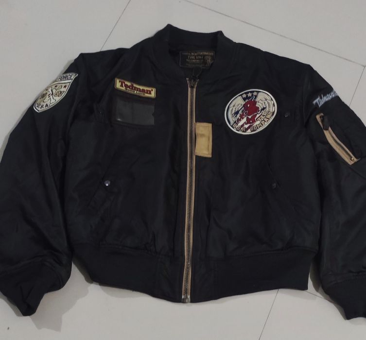 Military Tedman MA-1 bomber jacket | Grailed