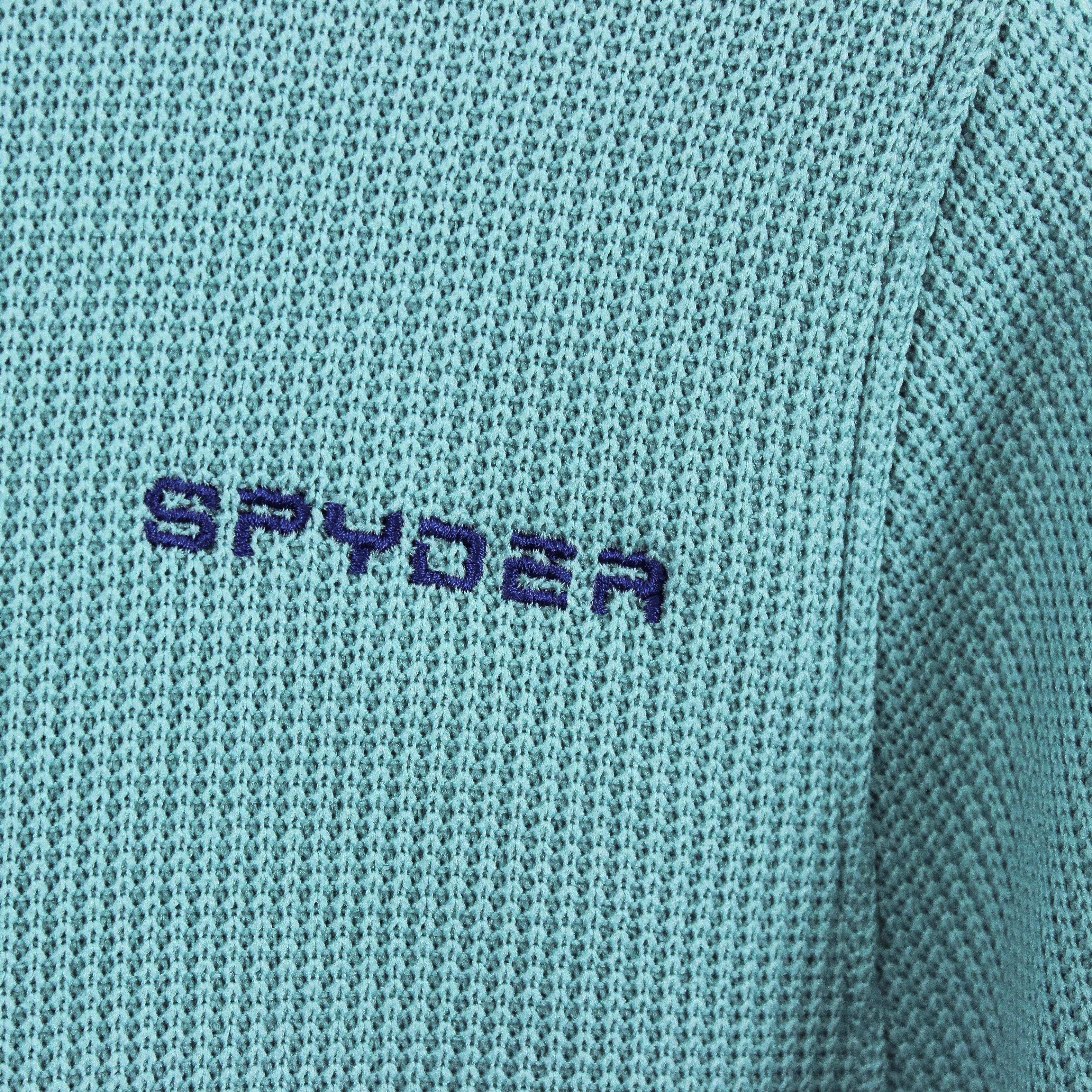 Spyder Girls XL (18) Ski Jumper Fleece Jacket Teal Green Activewear Size XS / US 0-2 / IT 36-38 - 5 Thumbnail