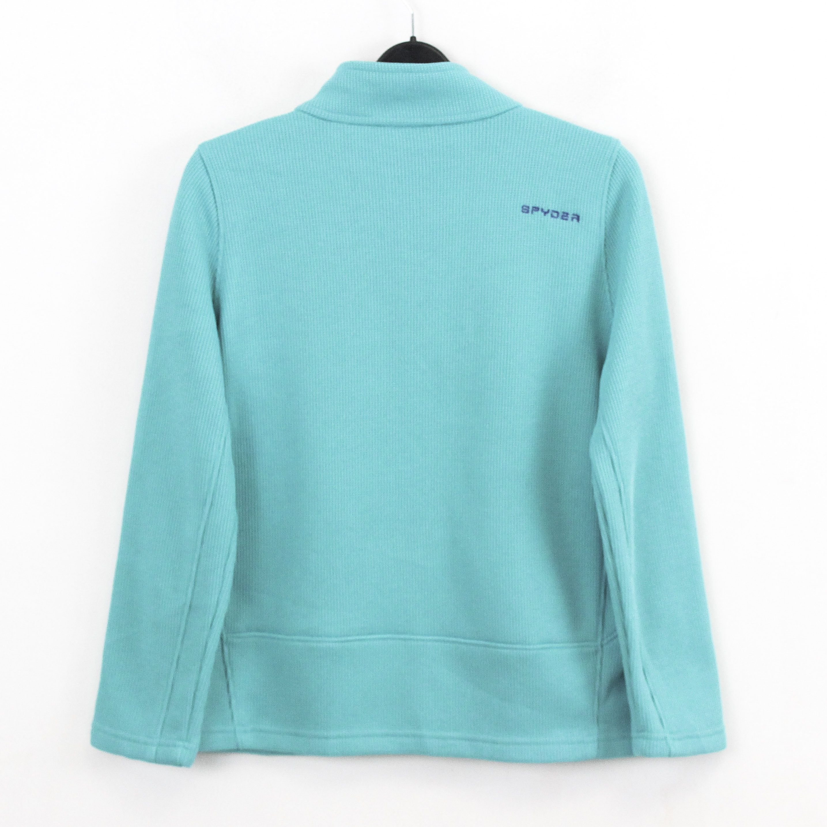 Spyder Girls XL (18) Ski Jumper Fleece Jacket Teal Green Activewear Size XS / US 0-2 / IT 36-38 - 6 Thumbnail