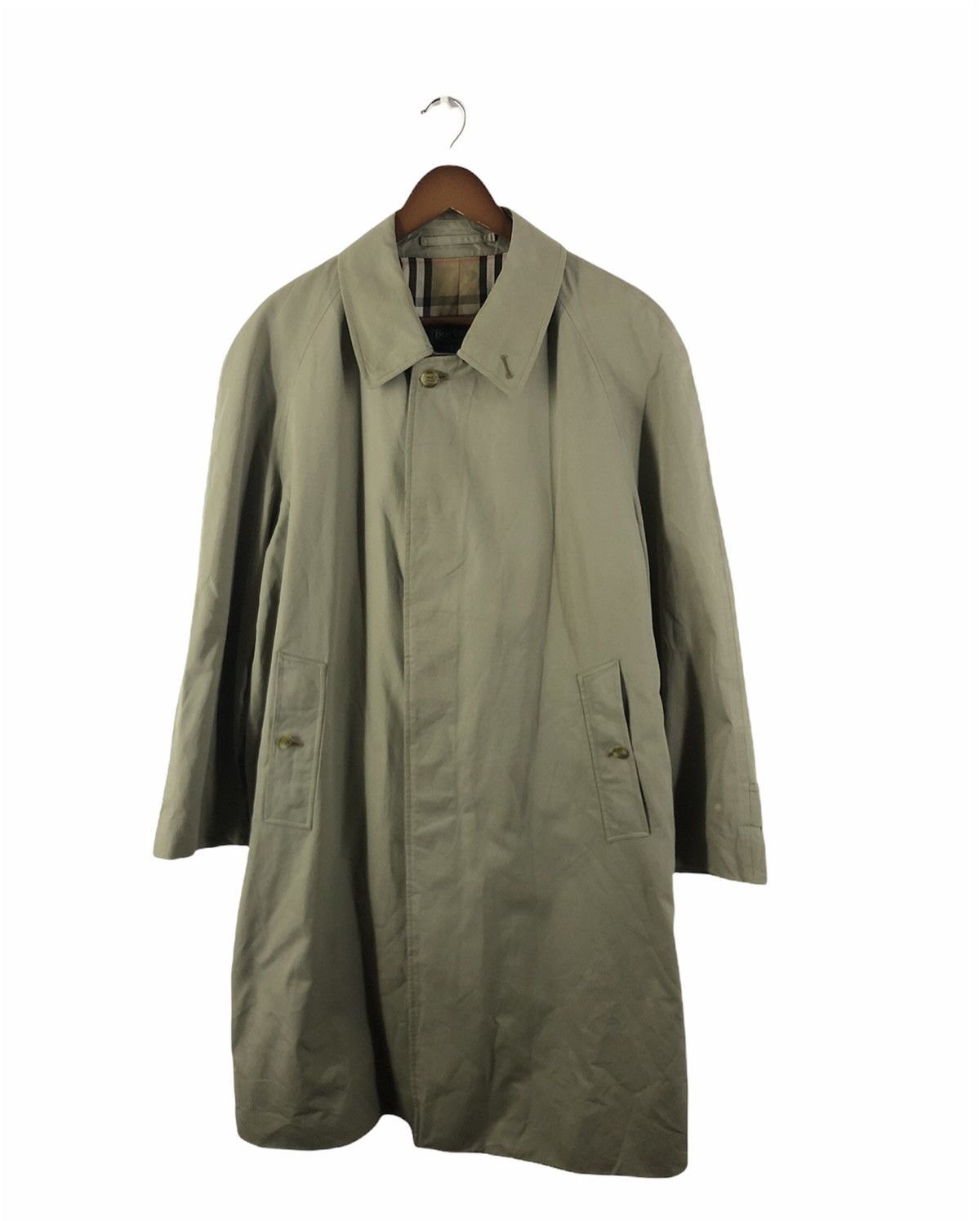 Burberry Vintage Burberrys Long Jacket Size US L / EU 52-54 / 3 - 1 Thumbnail