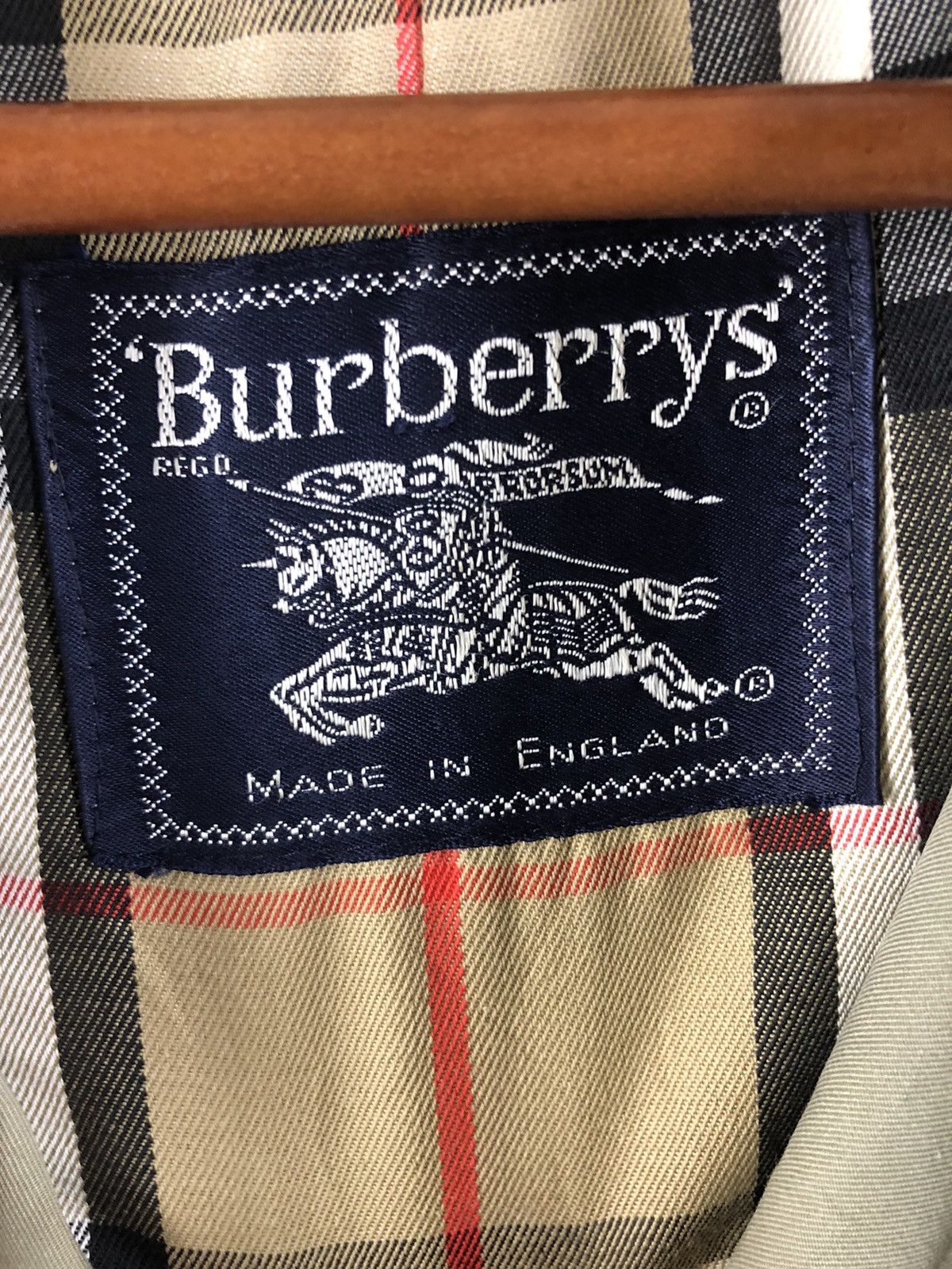 Burberry Vintage Burberrys Long Jacket Size US L / EU 52-54 / 3 - 3 Thumbnail