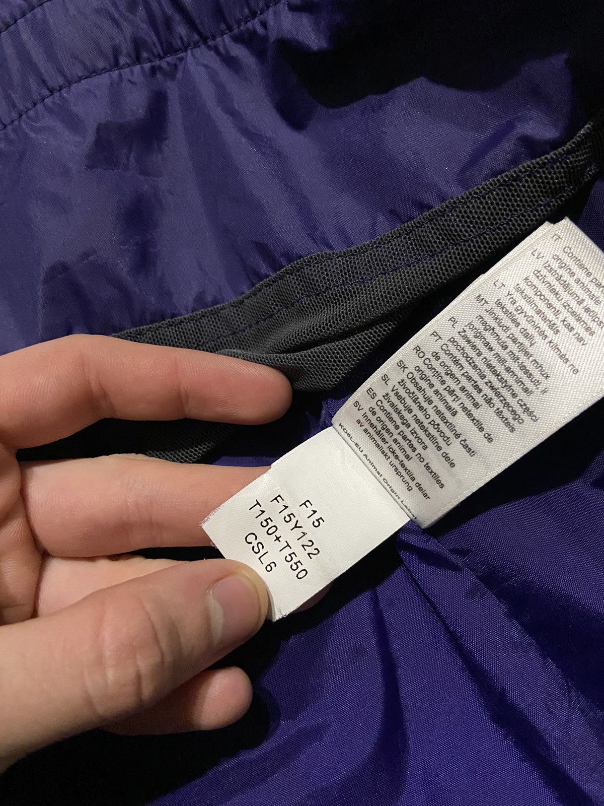 The North Face × Vintage The North Face Womens 550 Puffer Jacket Size XS / US 0-2 / IT 36-38 - 9 Thumbnail