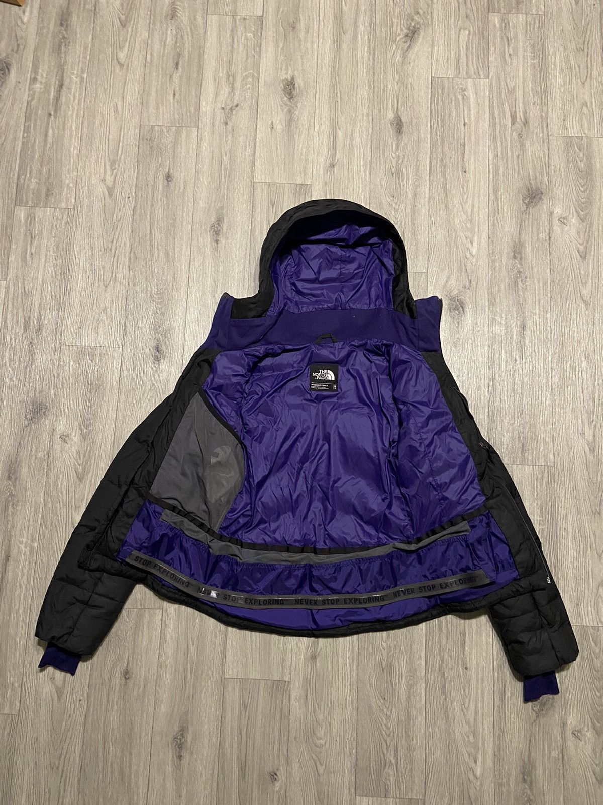 The North Face × Vintage The North Face Womens 550 Puffer Jacket Size XS / US 0-2 / IT 36-38 - 7 Thumbnail