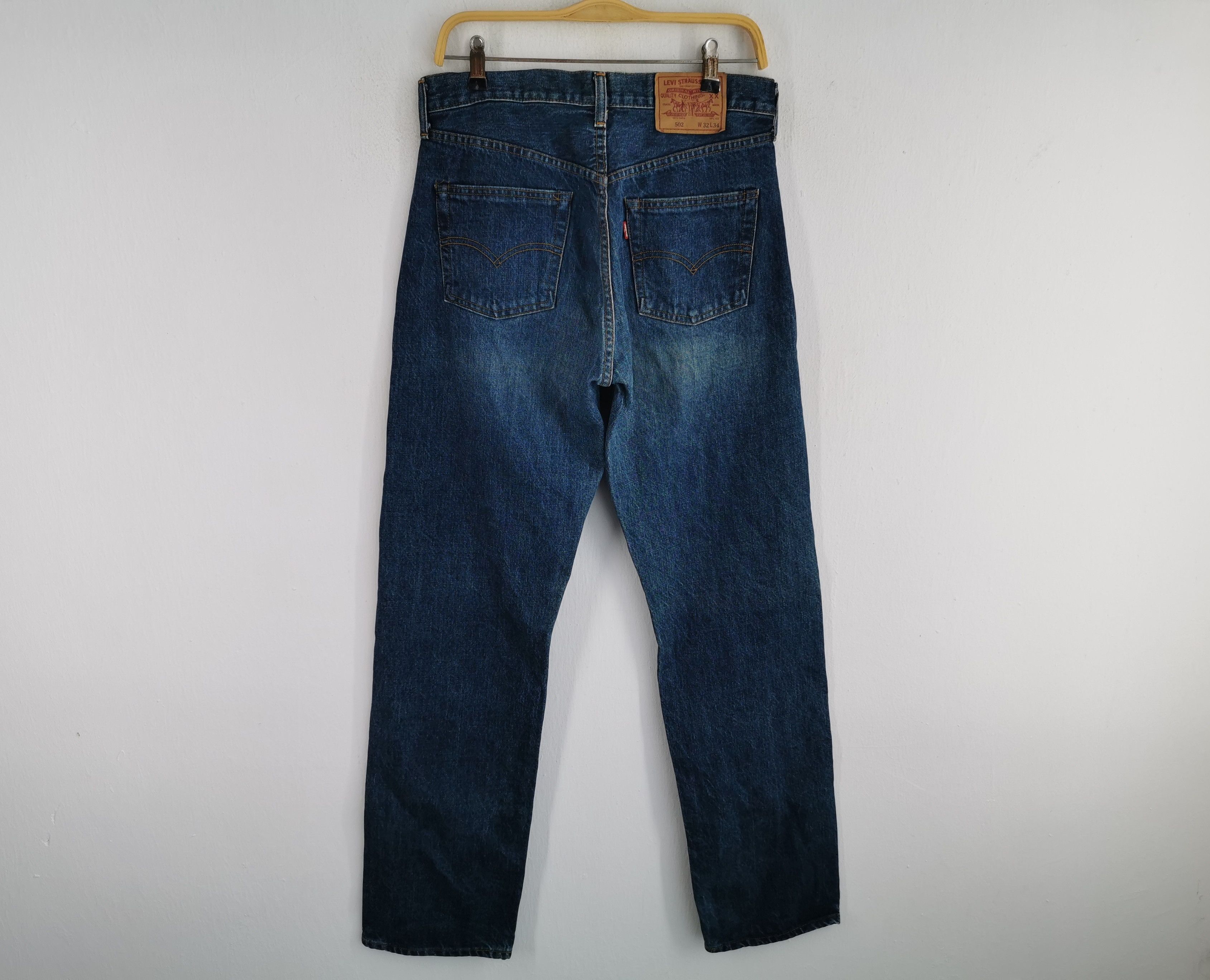 Levi's Levis Lot 502 Big E Selvedge Denim Made In USA Pants Size 32 Size US 32 / EU 48 - 4 Thumbnail