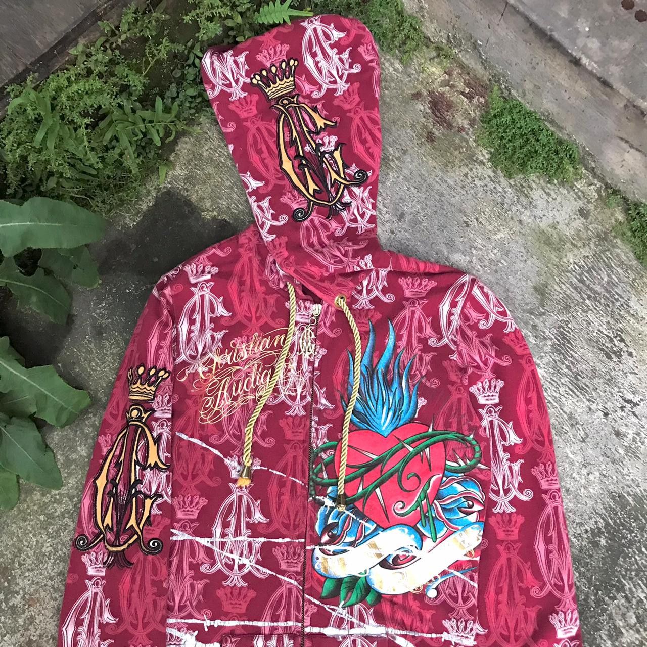 Christian Audigier Christian Audigier Woman Zip Hoodie Size S / US 4 / IT 40 - 2 Thumbnail
