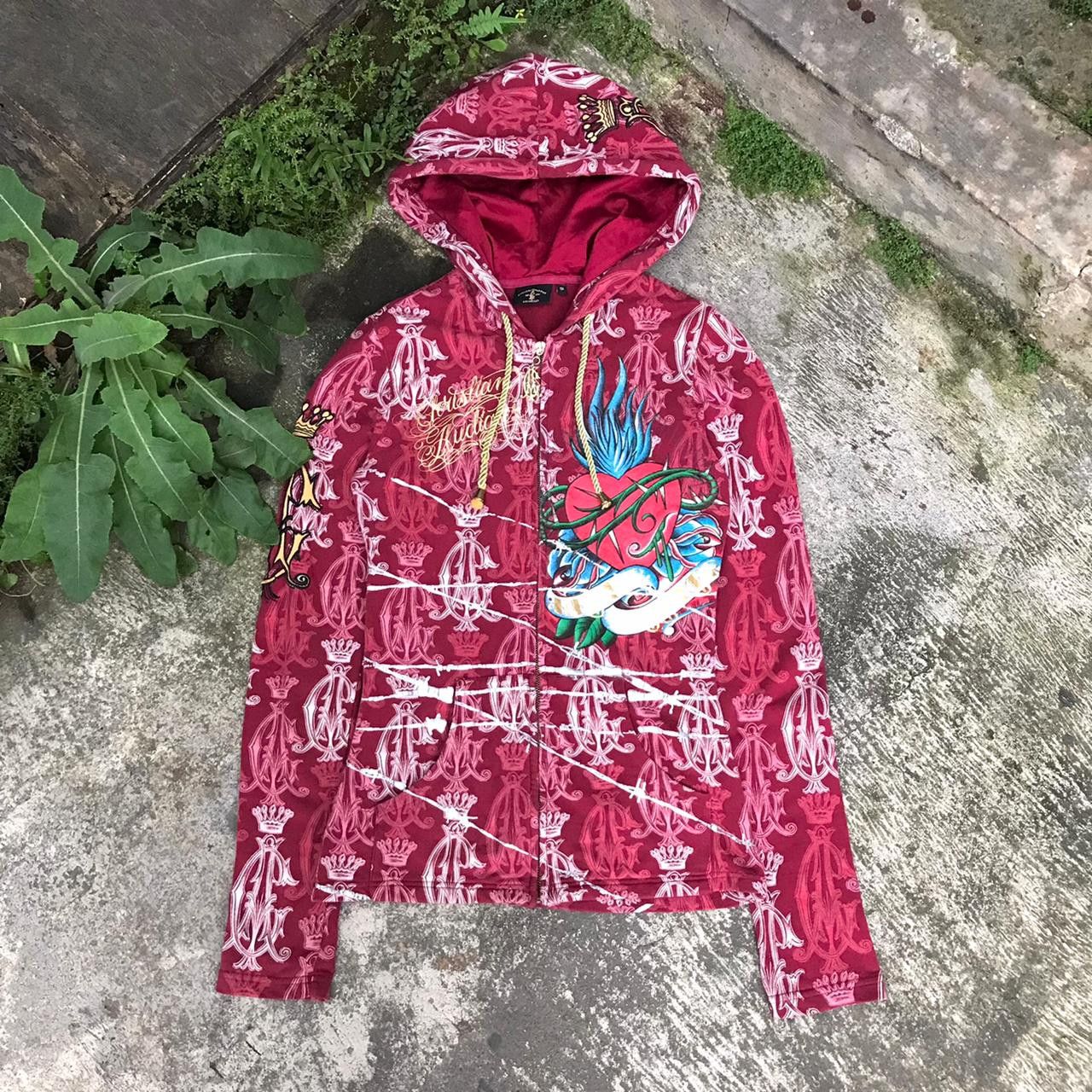 Christian Audigier Woman Zip Hoodie