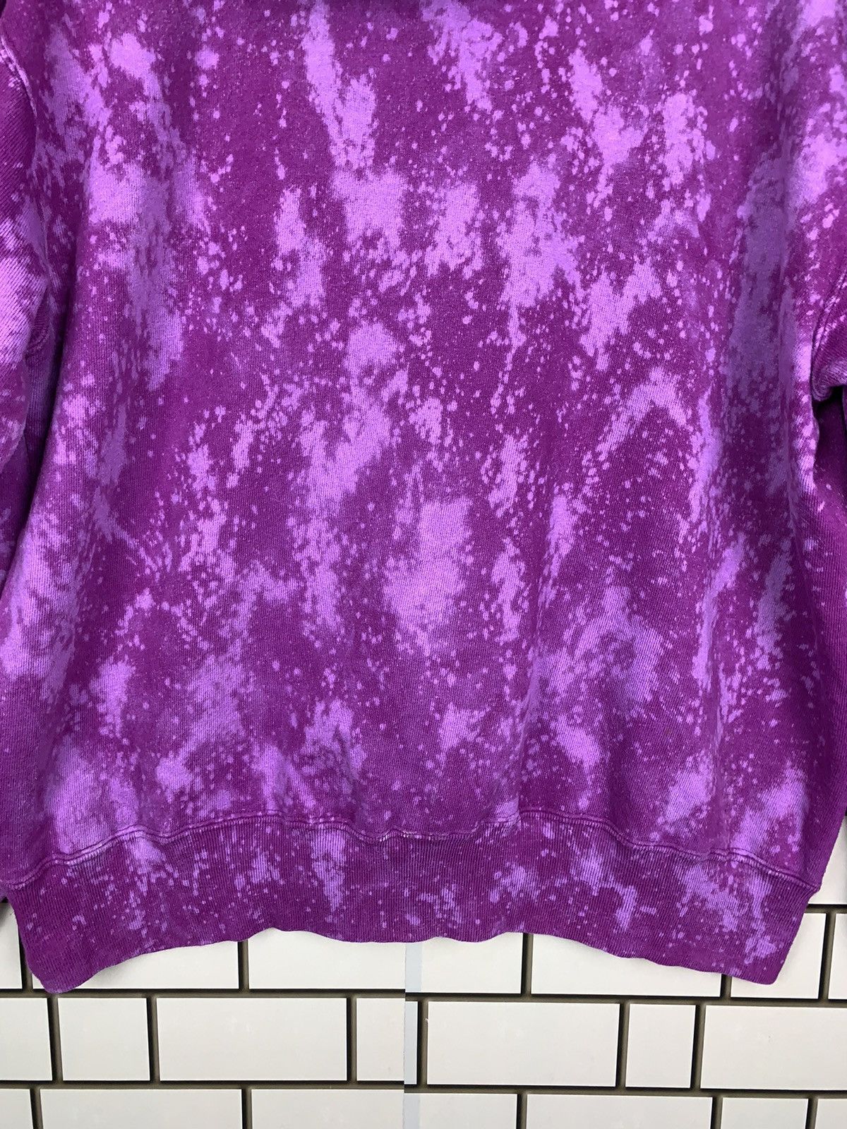 Champion × Vintage Vintage 90s Champion Custom Acid Wash Hoodie Sweatshirts Size US XL / EU 56 / 4 - 14 Thumbnail