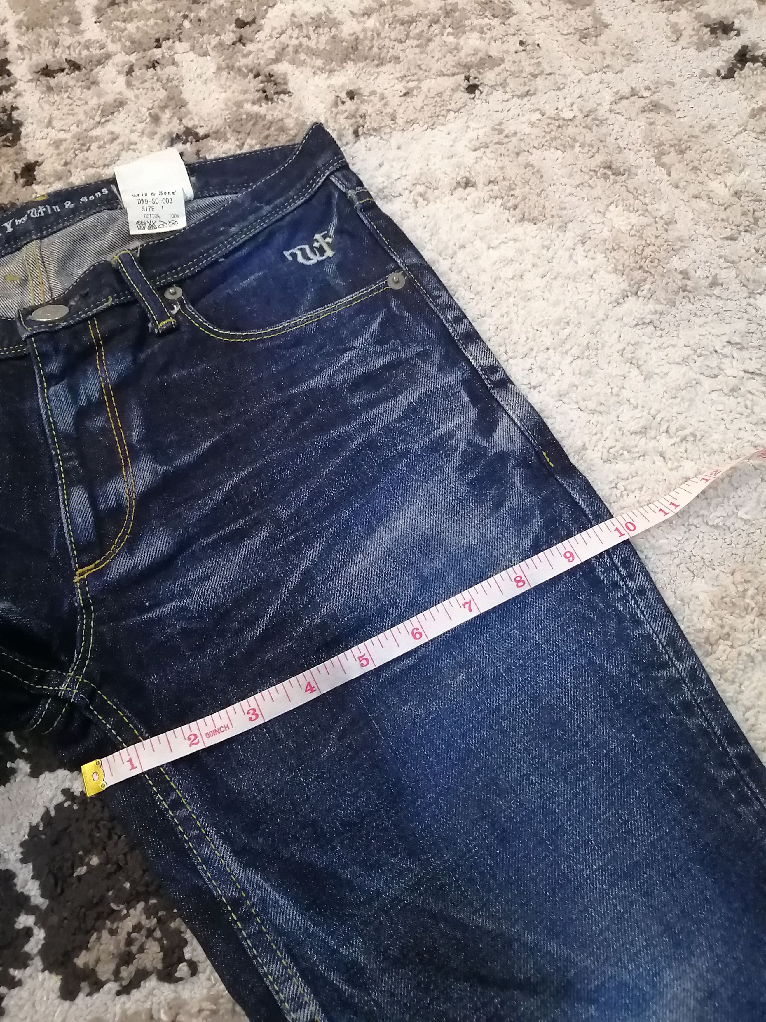 Japanese Brand Ufin & Sons Japan Distressed Jeans Size US 30 / EU 46 - 12 Thumbnail