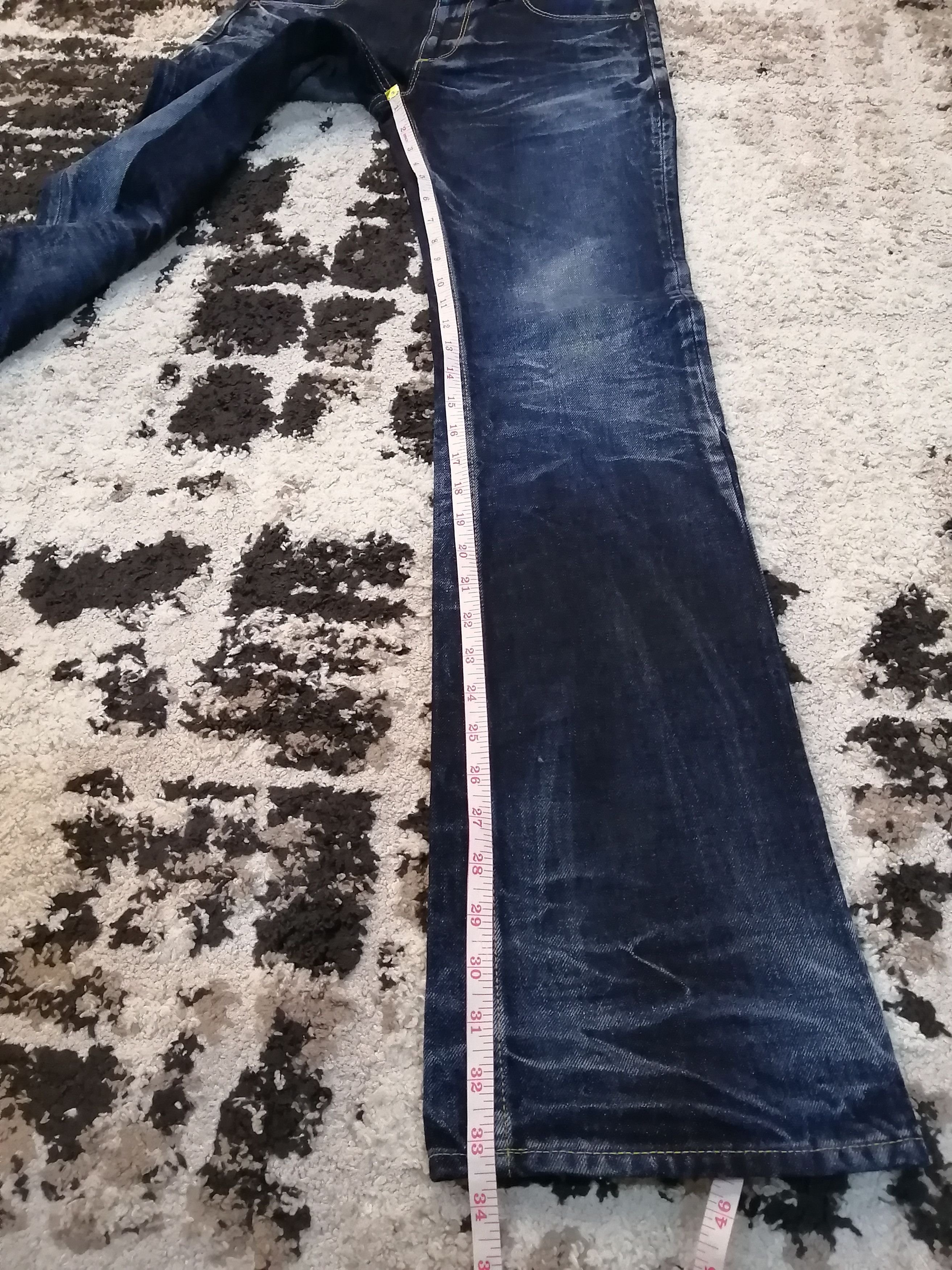 Japanese Brand Ufin & Sons Japan Distressed Jeans Size US 30 / EU 46 - 16 Thumbnail