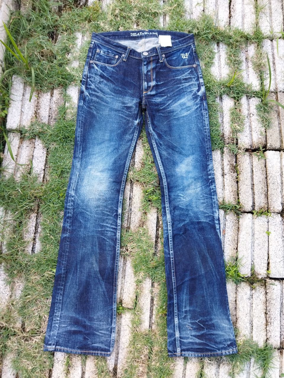 Japanese Brand Ufin & Sons Japan Distressed Jeans Size US 30 / EU 46 - 1 Thumbnail