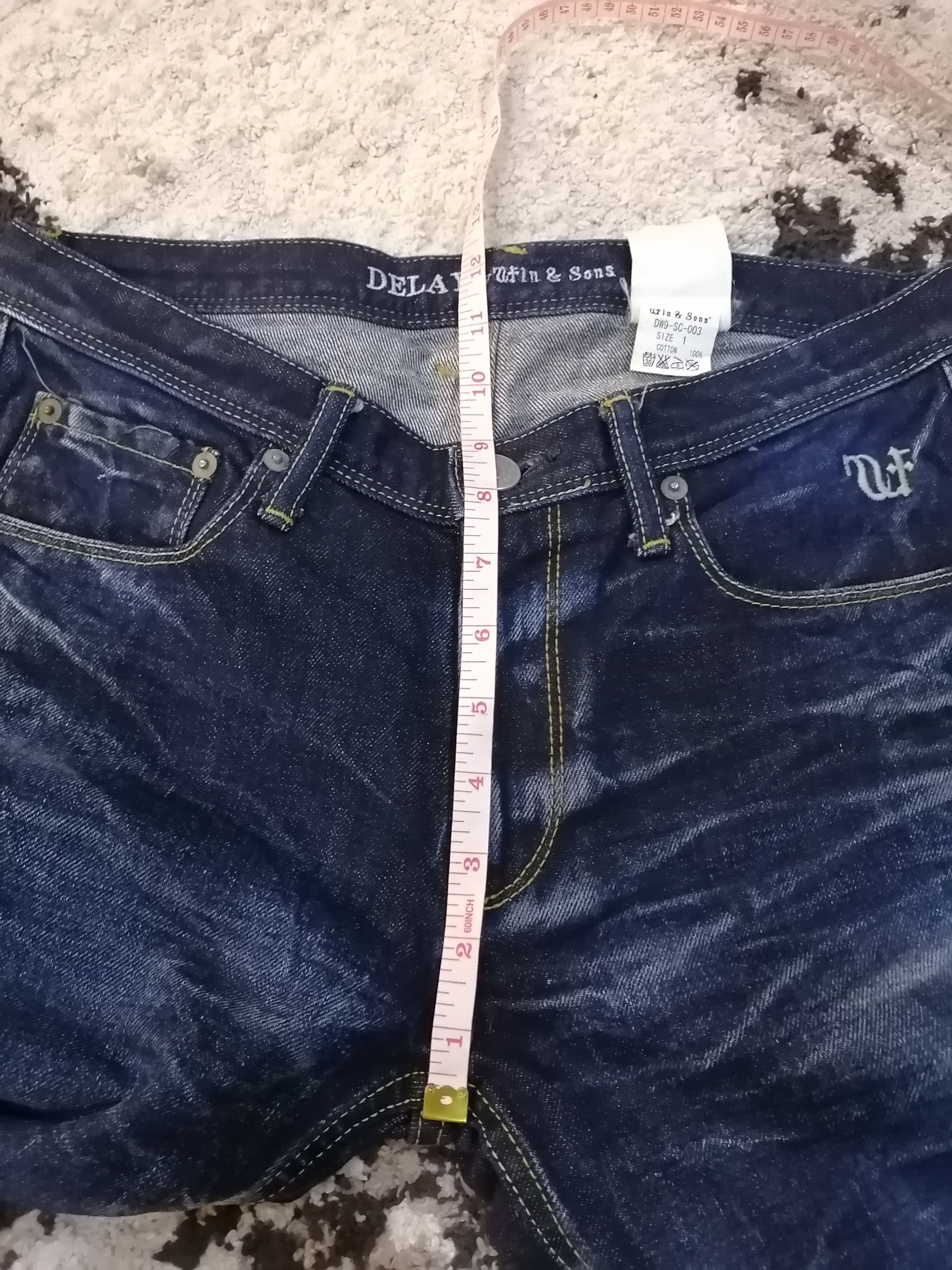 Japanese Brand Ufin & Sons Japan Distressed Jeans Size US 30 / EU 46 - 13 Thumbnail