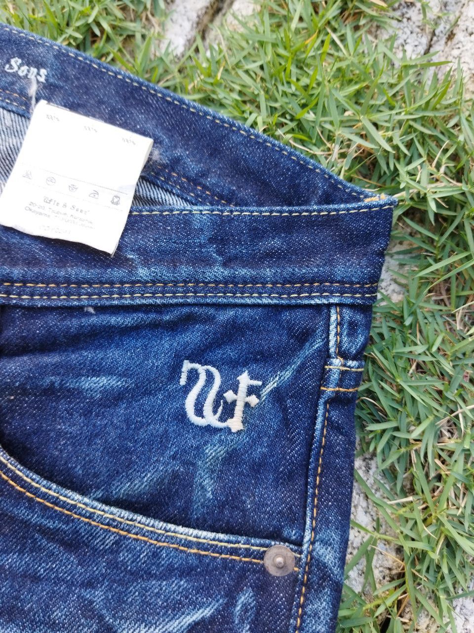 Japanese Brand Ufin & Sons Japan Distressed Jeans Size US 30 / EU 46 - 6 Thumbnail
