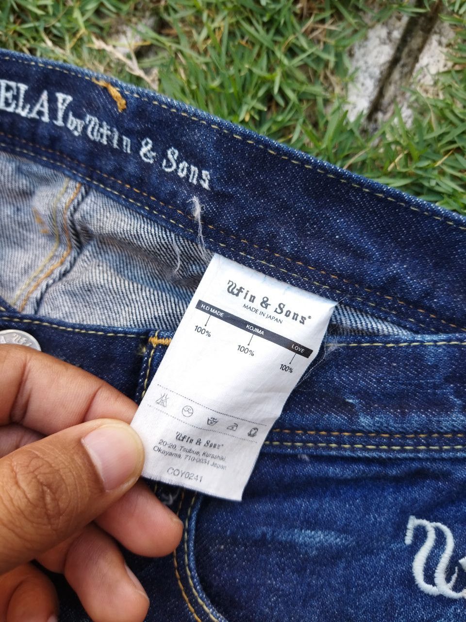 Japanese Brand Ufin & Sons Japan Distressed Jeans Size US 30 / EU 46 - 7 Thumbnail