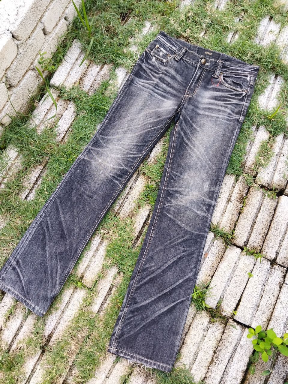 If Six Was Nine Vintage Lagust Japan Distressed Denim Size US 30 / EU 46 - 5 Thumbnail